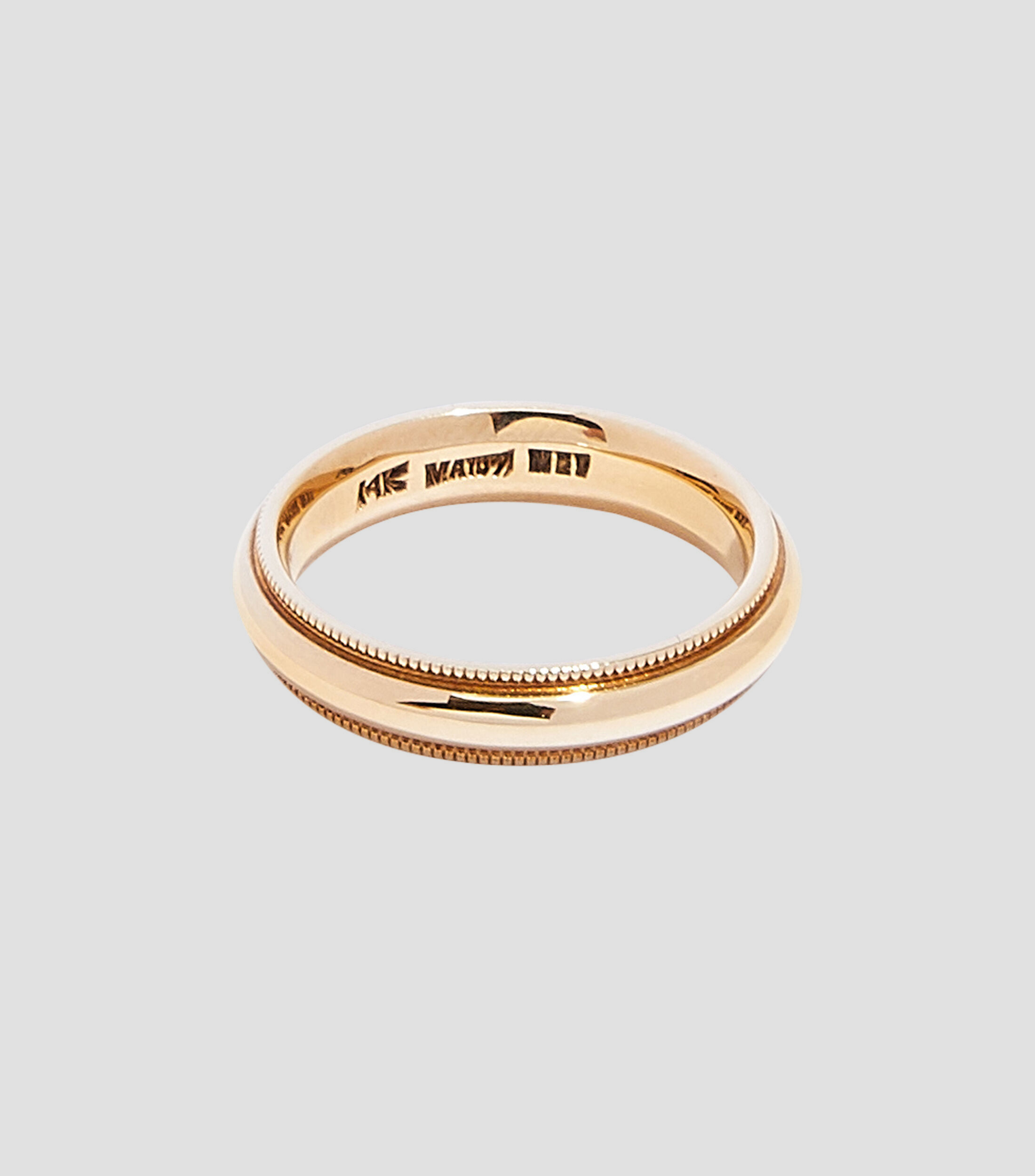 Anillo en oro Hombre Talla 75