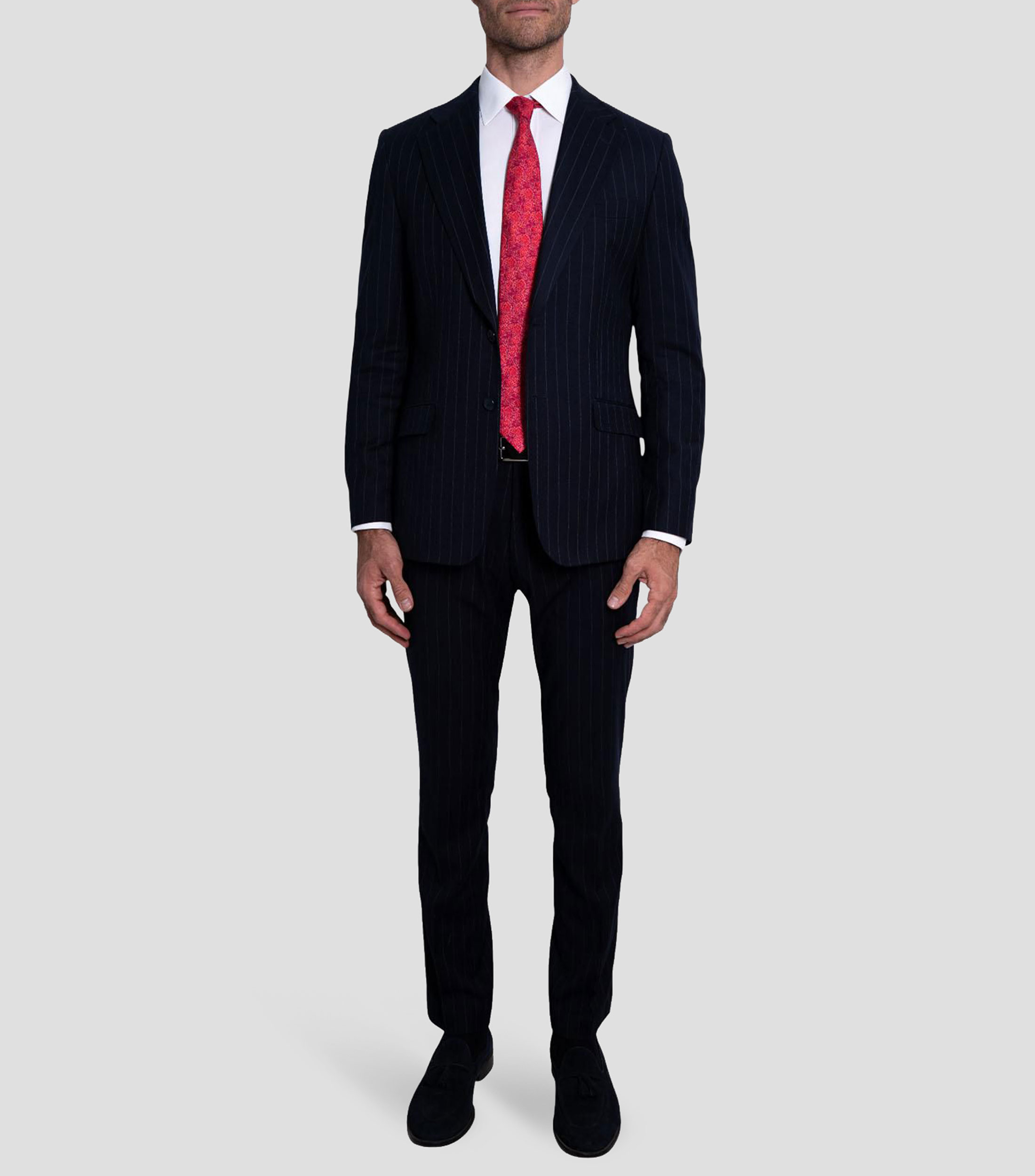 Corbata ancha de seda con estampado Cempasúchil Ofrenda