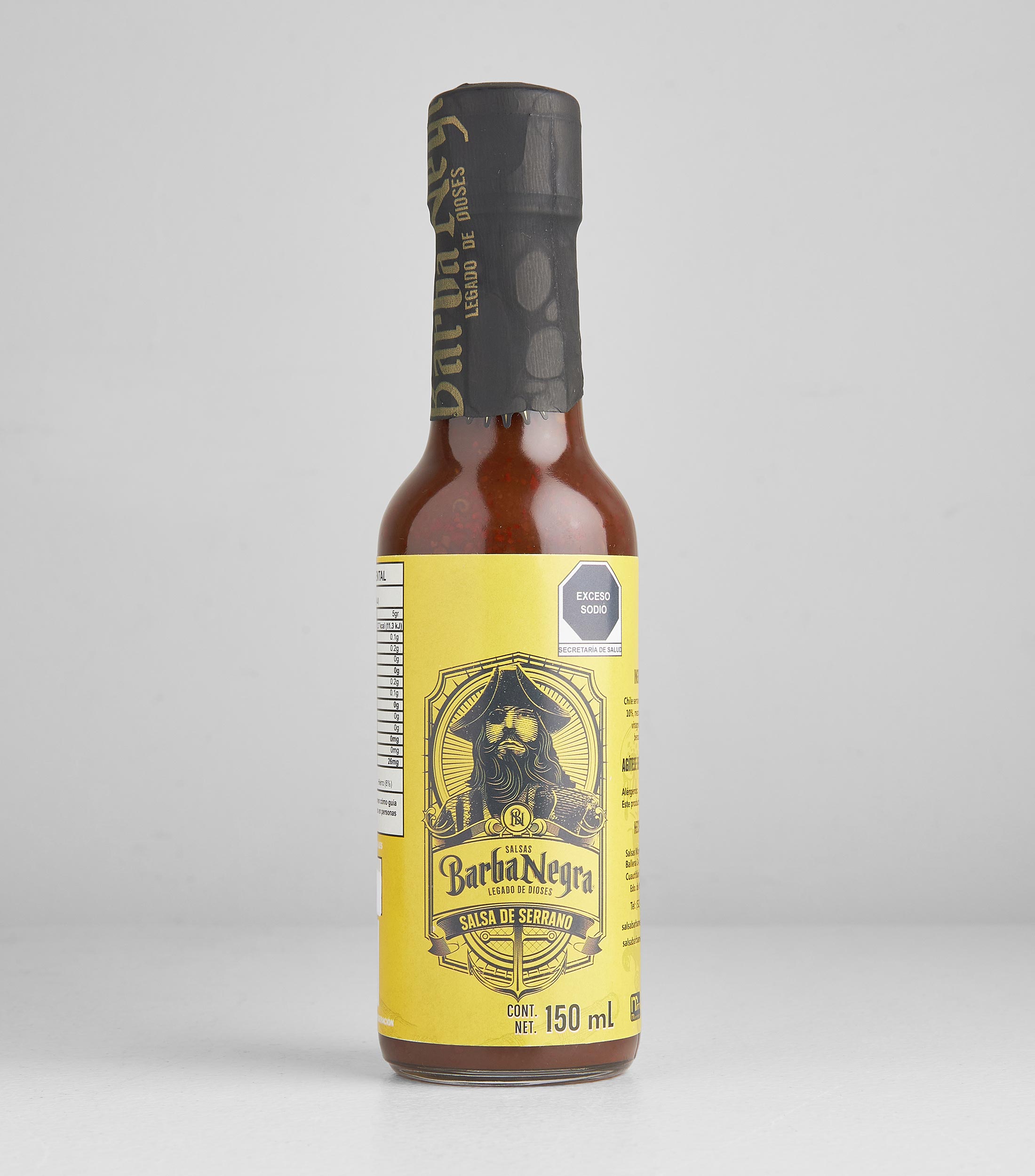 Salsa de Chile Serrano, 150 ml