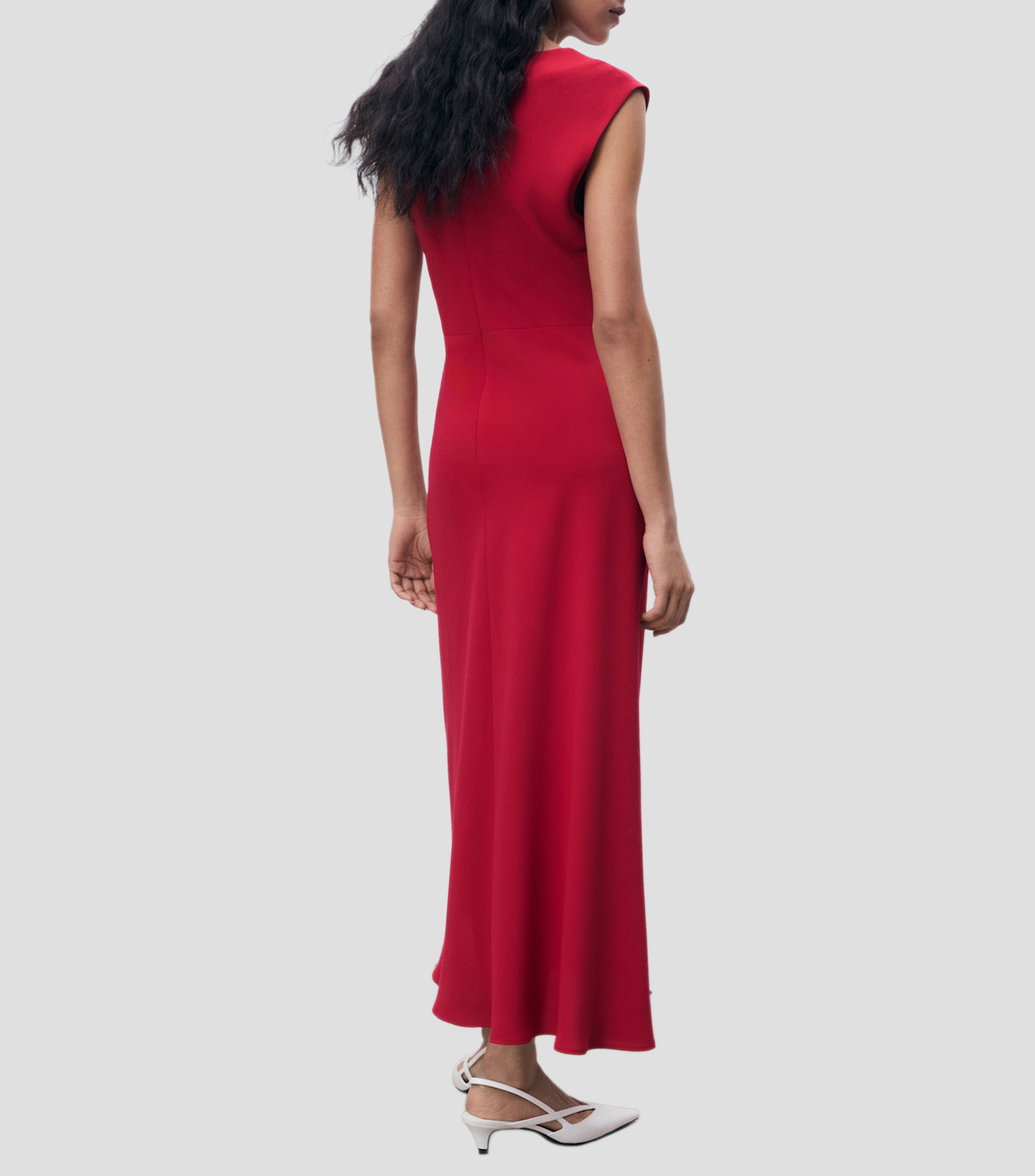 Vestido de fiesta midi Mujer