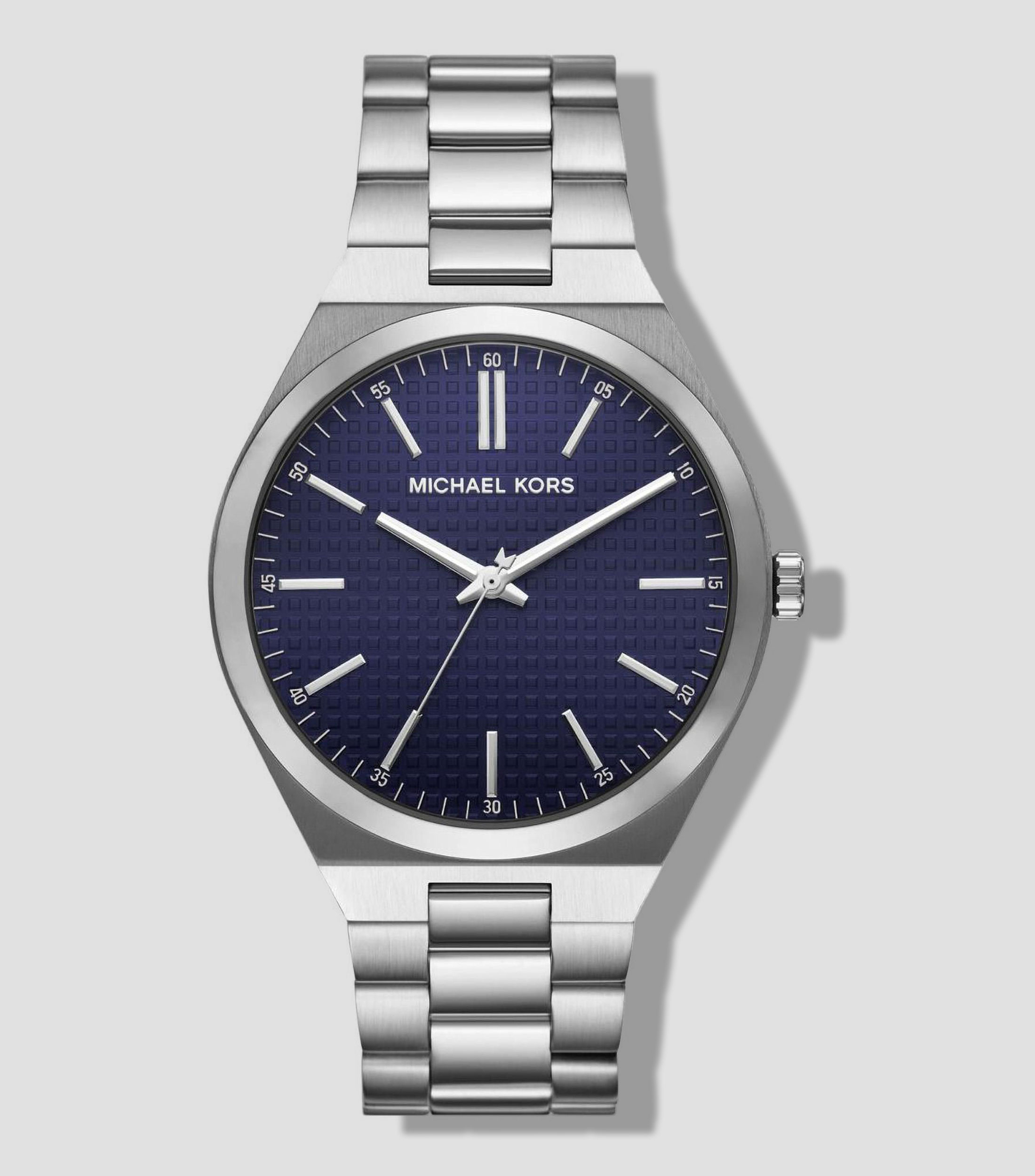 Reloj para Hombre Lennox Casual Azul, Plateado