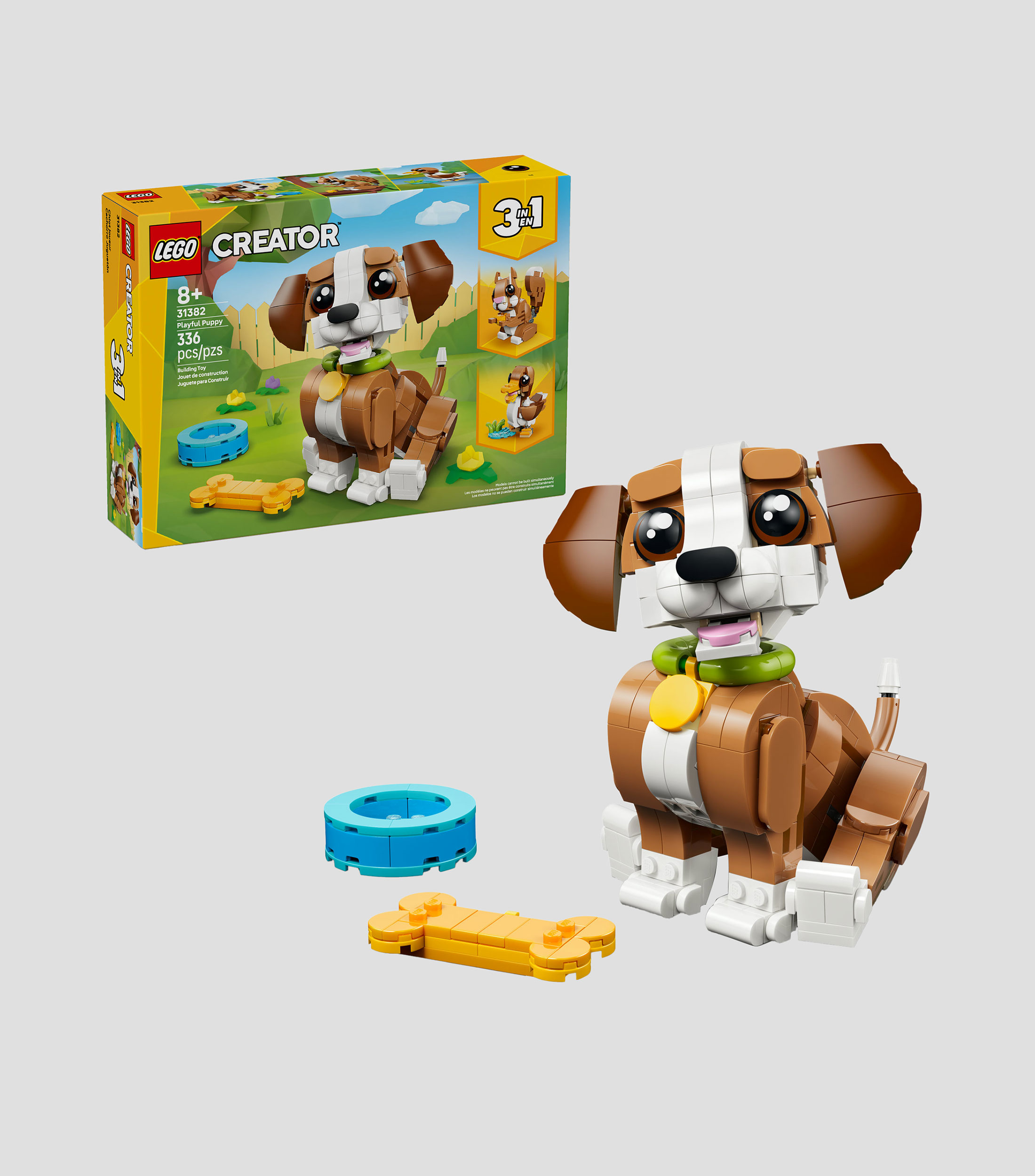 Lego Creator Lindos Animales: Cachorro Juguetón 3 en 1