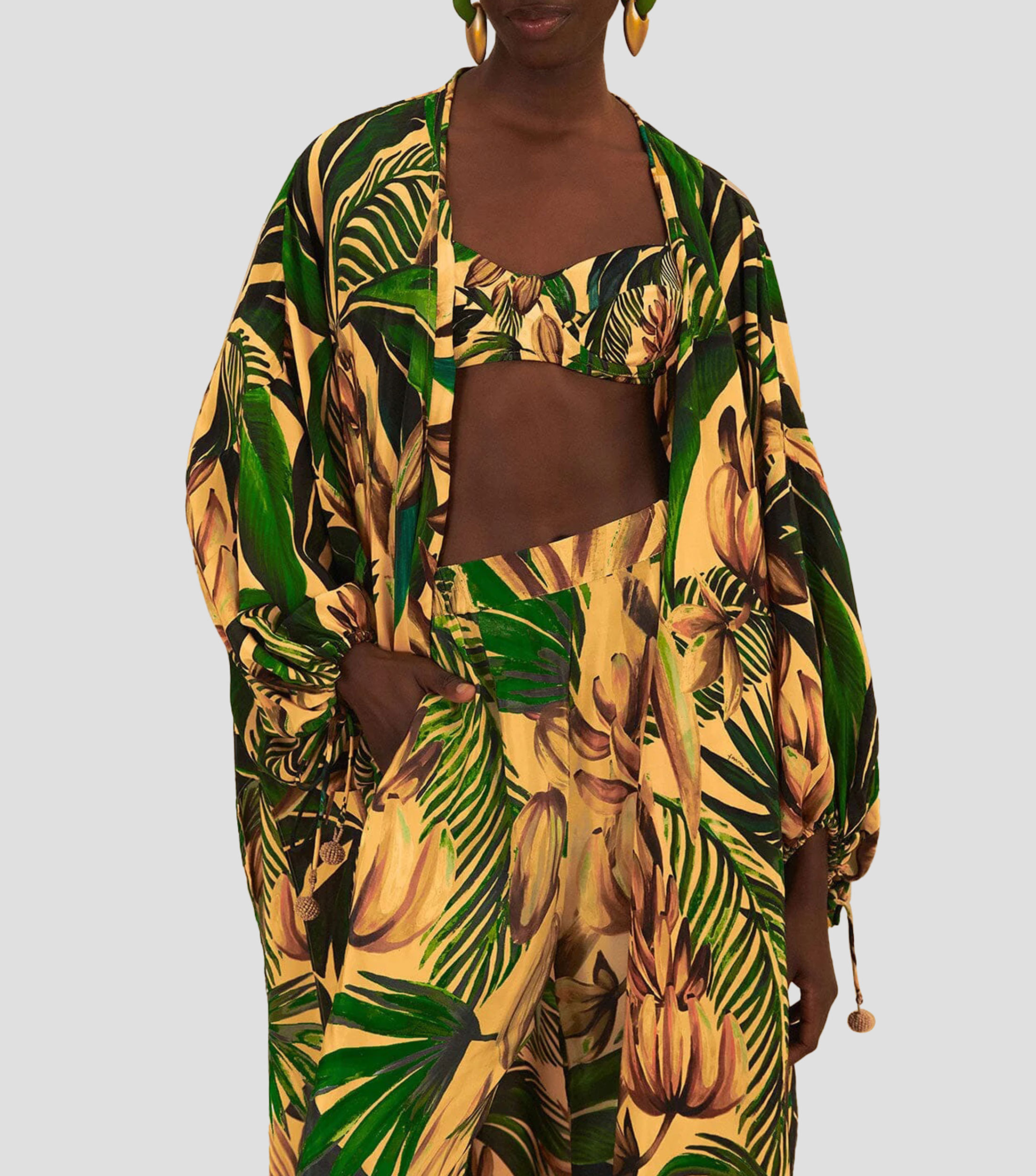 FARM RIO_D918_FARM RIO Blazer Estampado Mujer |El Palacio de Hierro