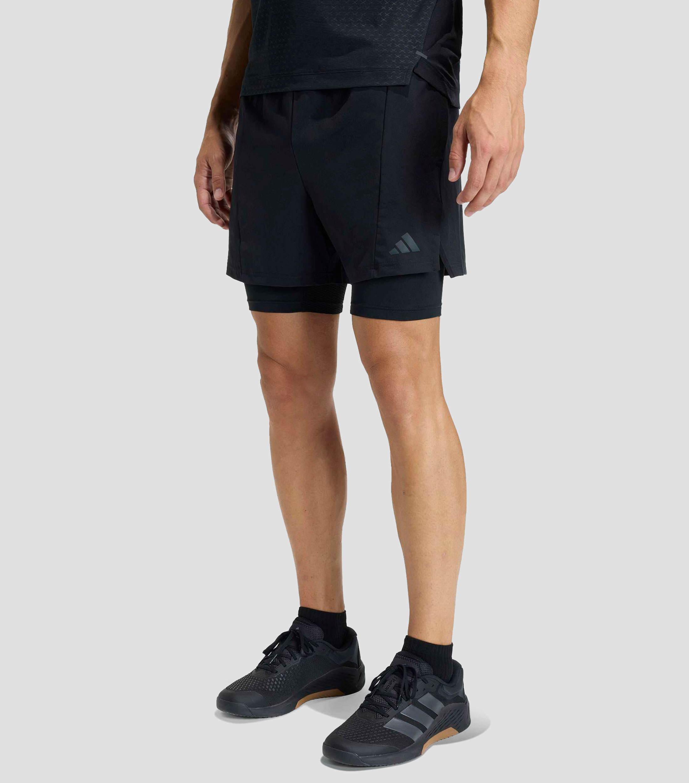 Short para entrenamiento D4T Workout 2 en 1 Hombre