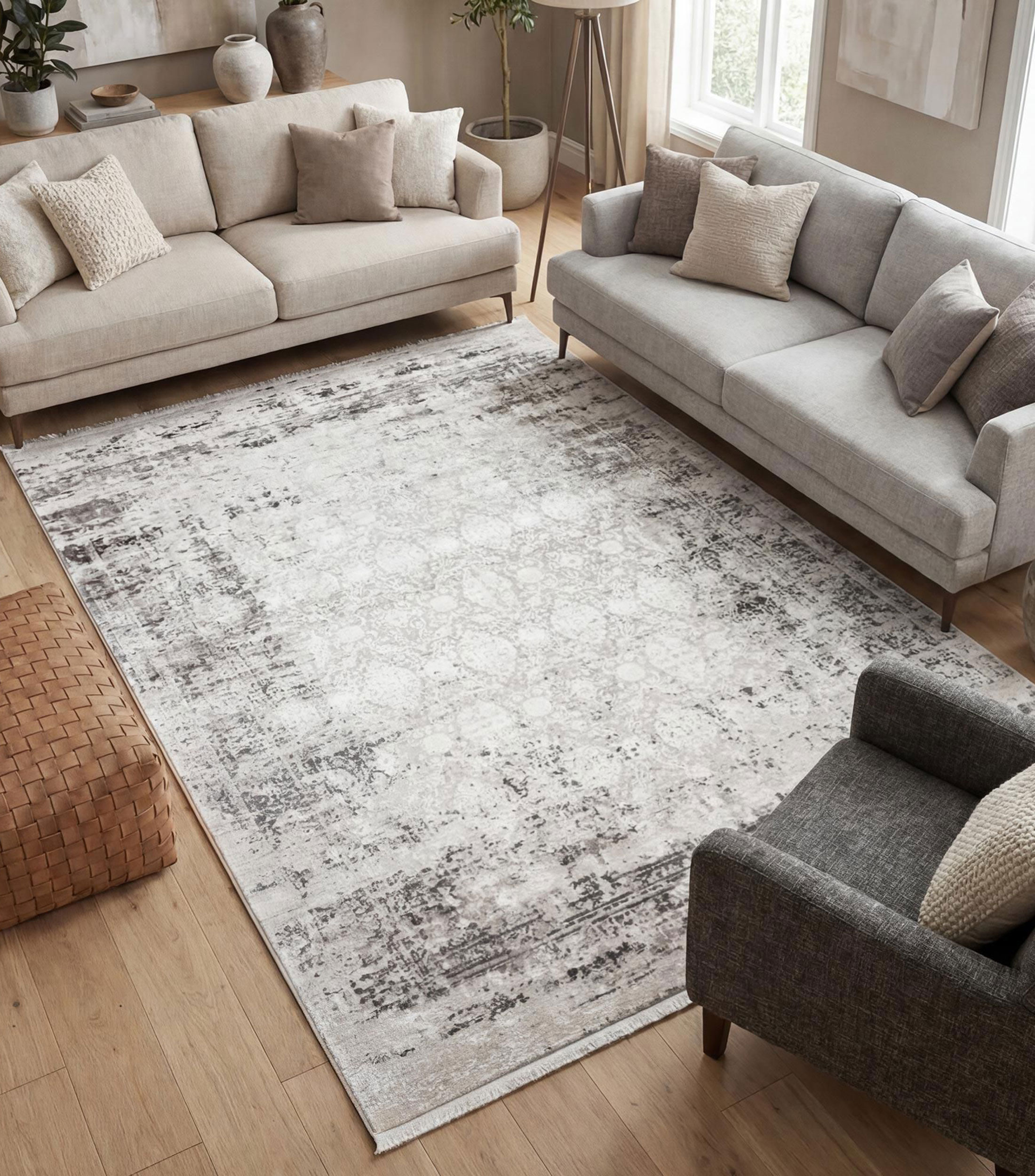 Tapete decorativo Narciso en viscosa 340 x 240 cm