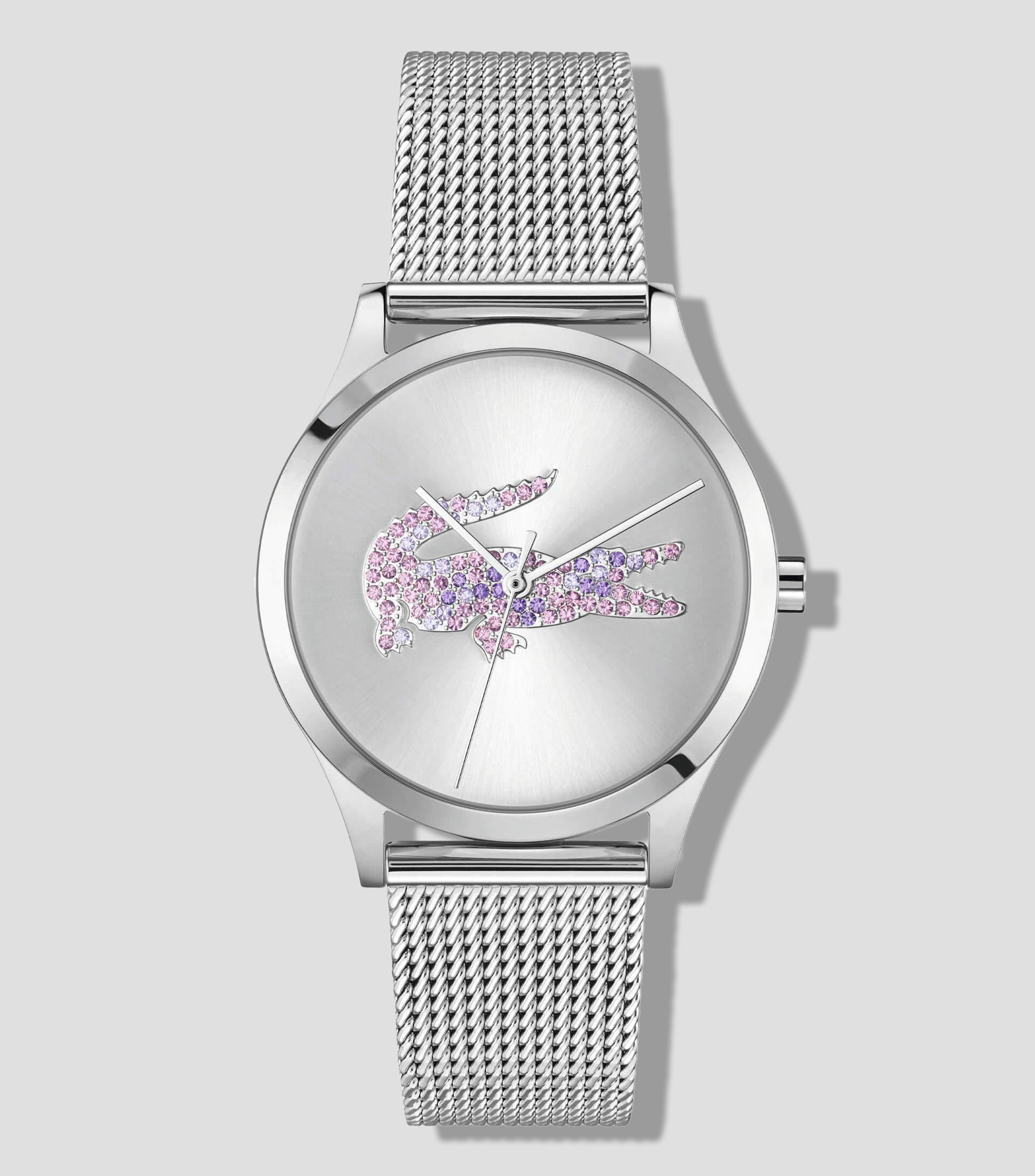 Reloj para Mujer Crocodelle Casual, Plateado