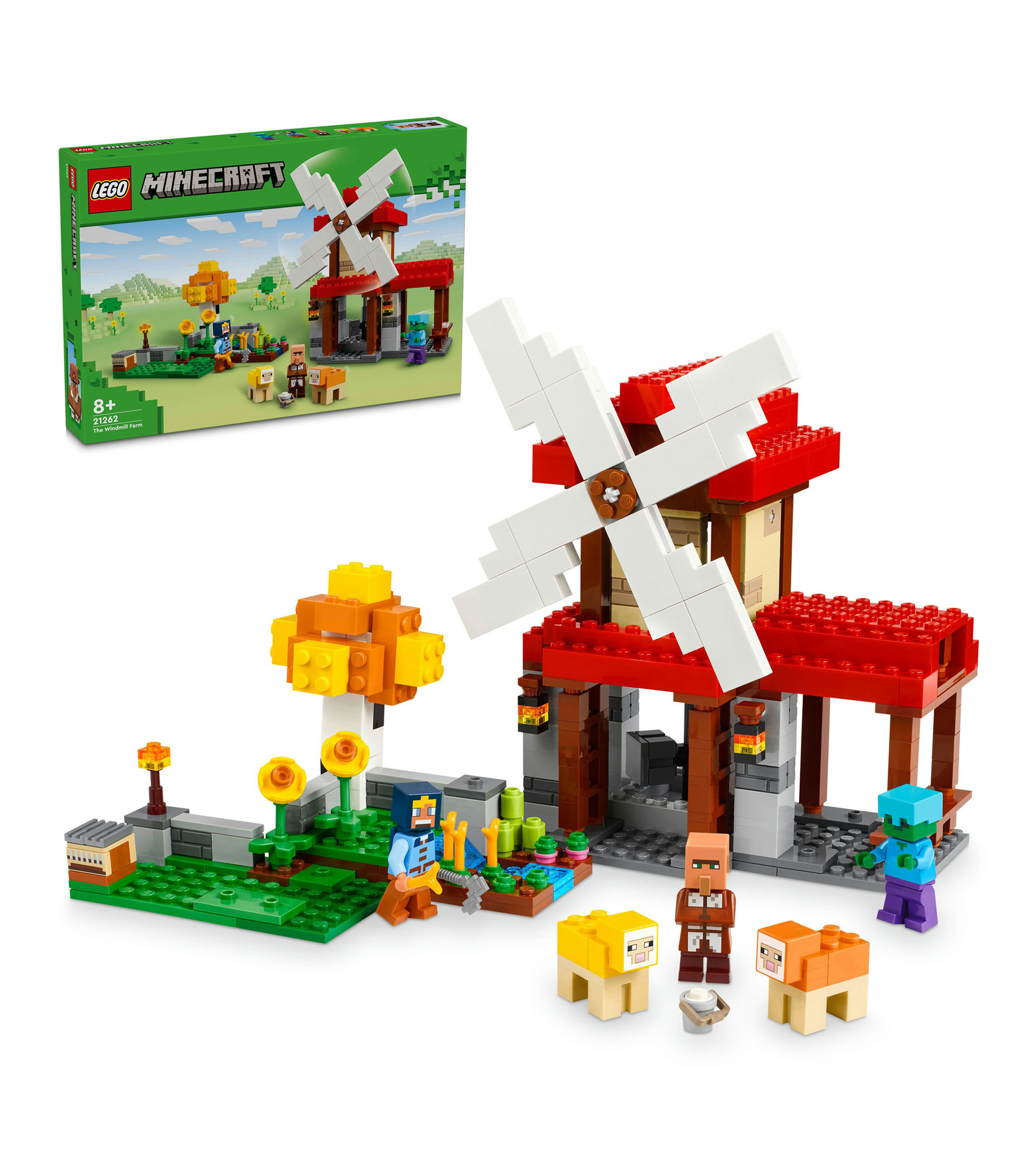 Lego Minecraft La Granja del Molino Set para regalo 21262