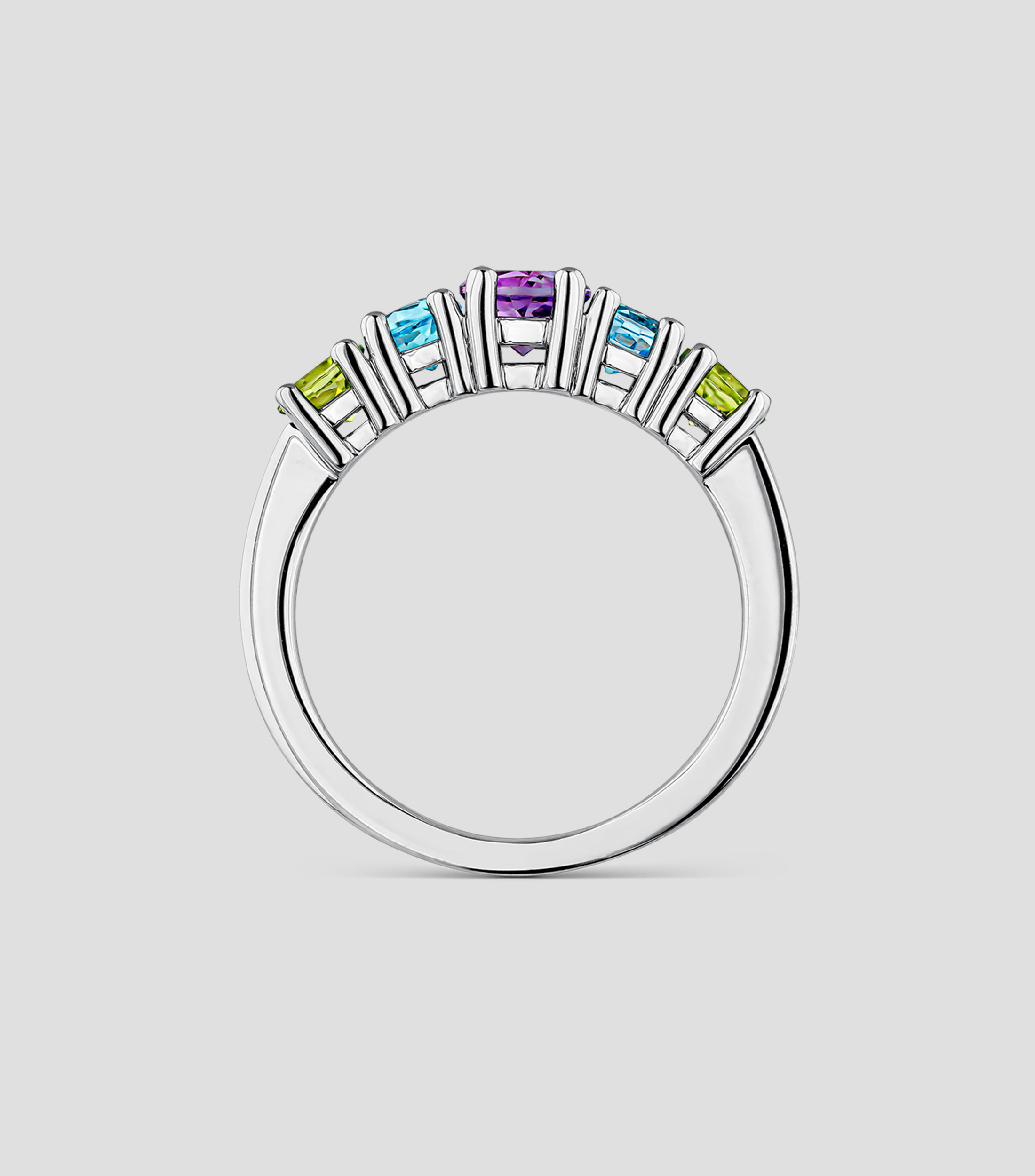 Anillo en plata Pop Art Mujer