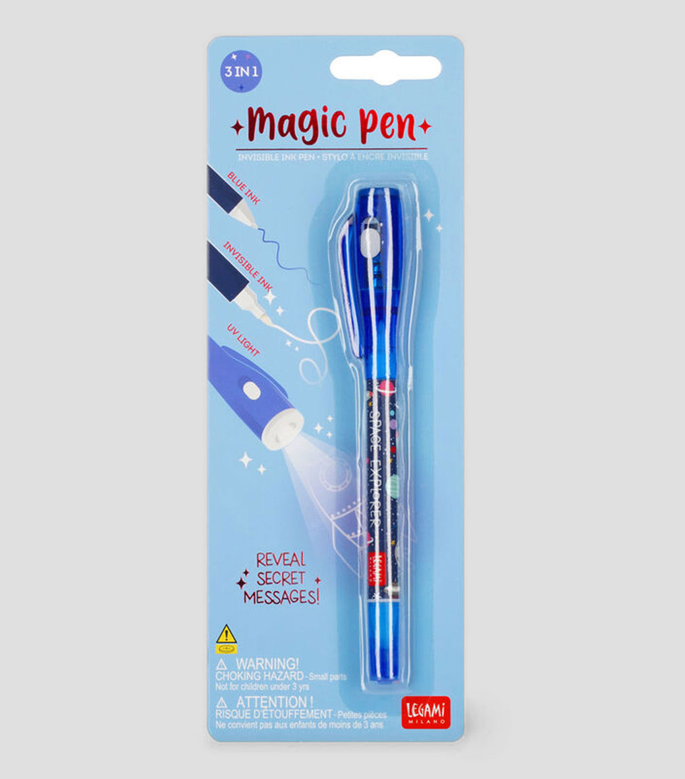 Pluma de tinta invisible Espacio