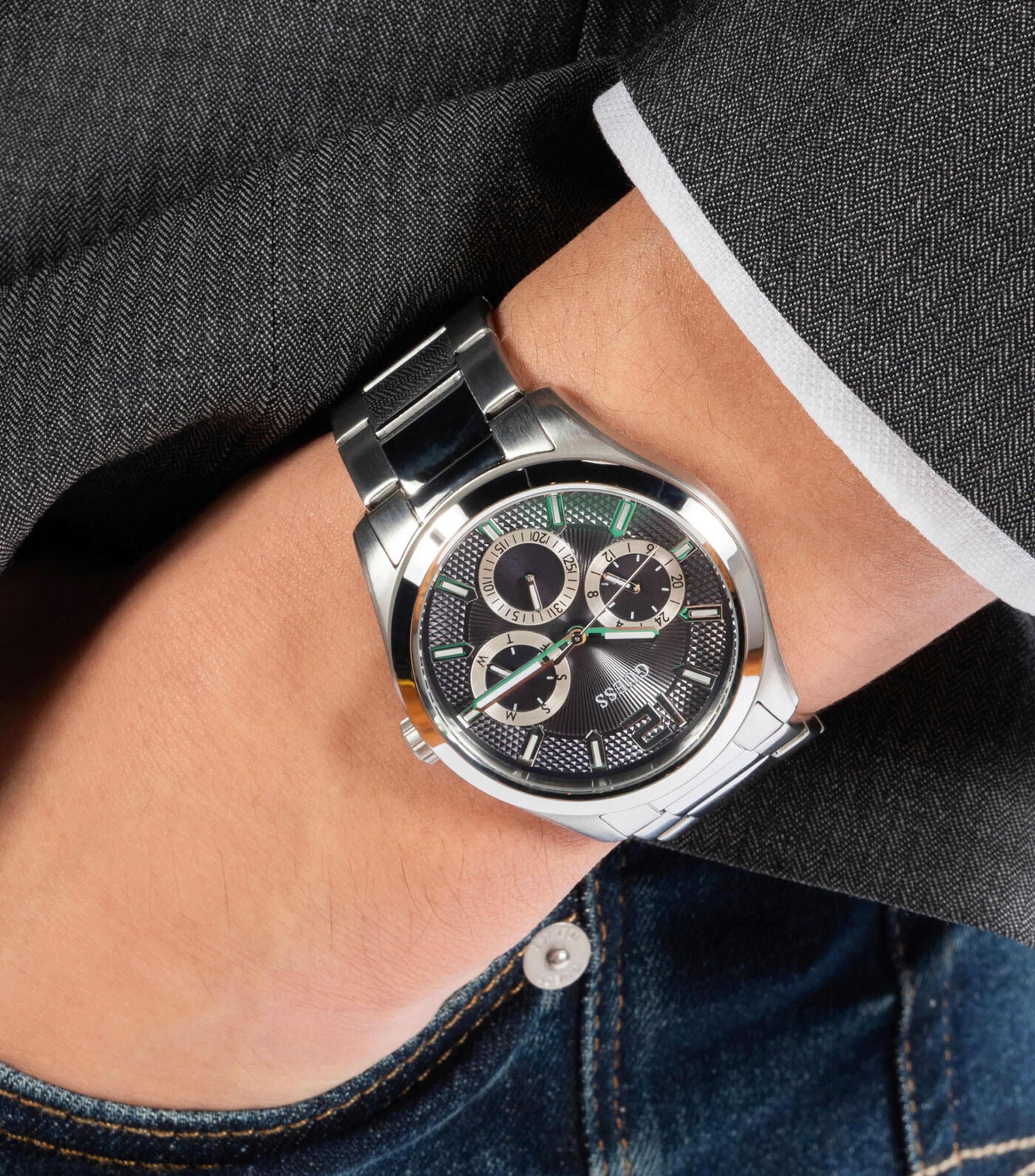Reloj para Hombre Zen de vestir Negro