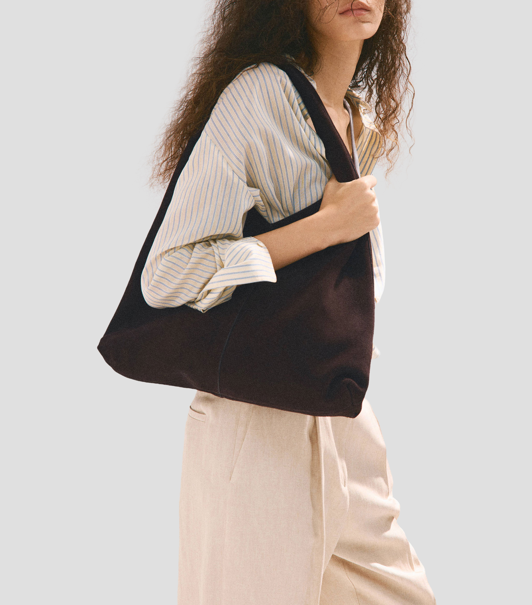Bolsa Shoulder en piel Mujer