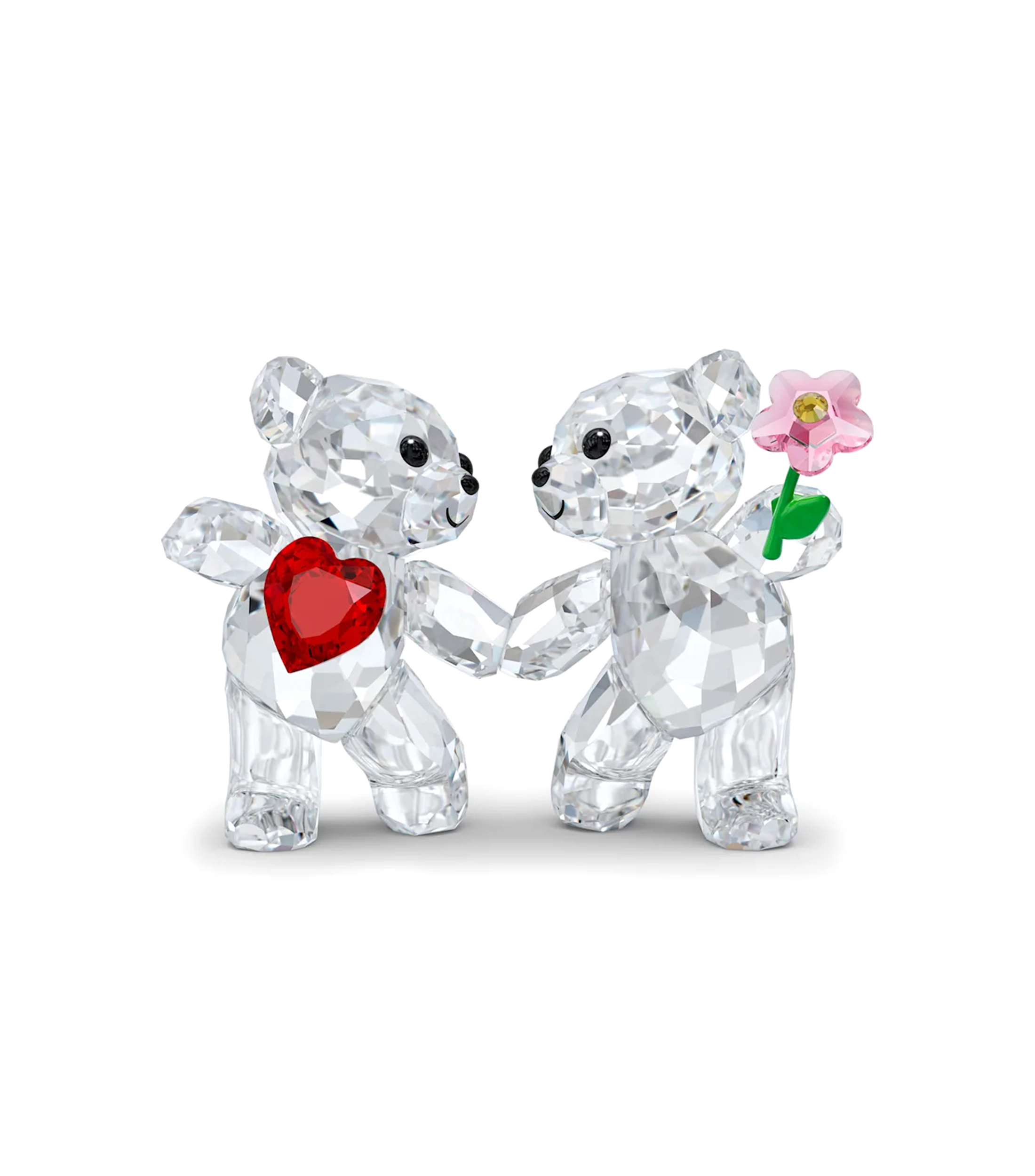 Figura Oso Kris Felices Juntos en cristal