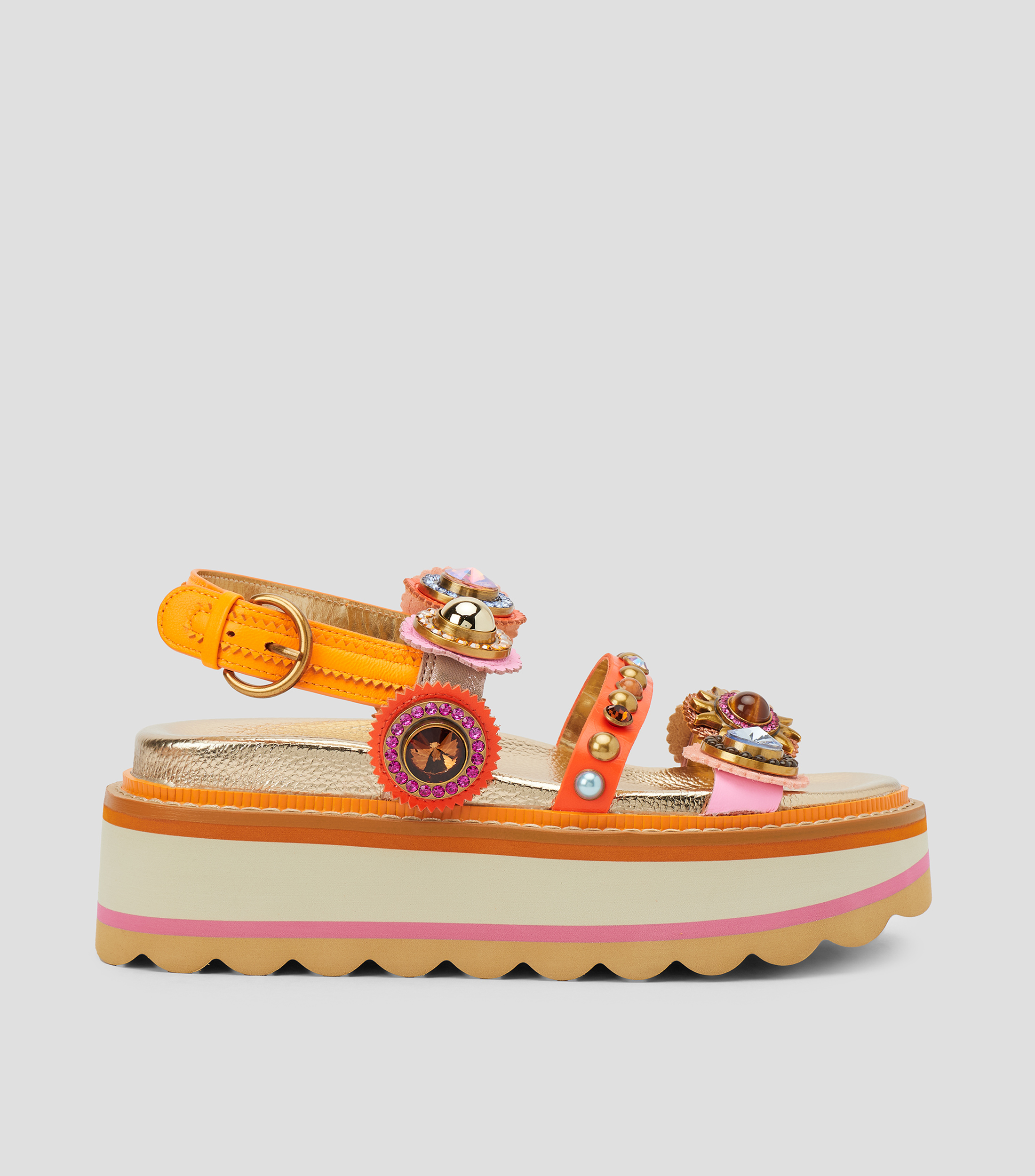 Sandalias con Plataforma Mujer