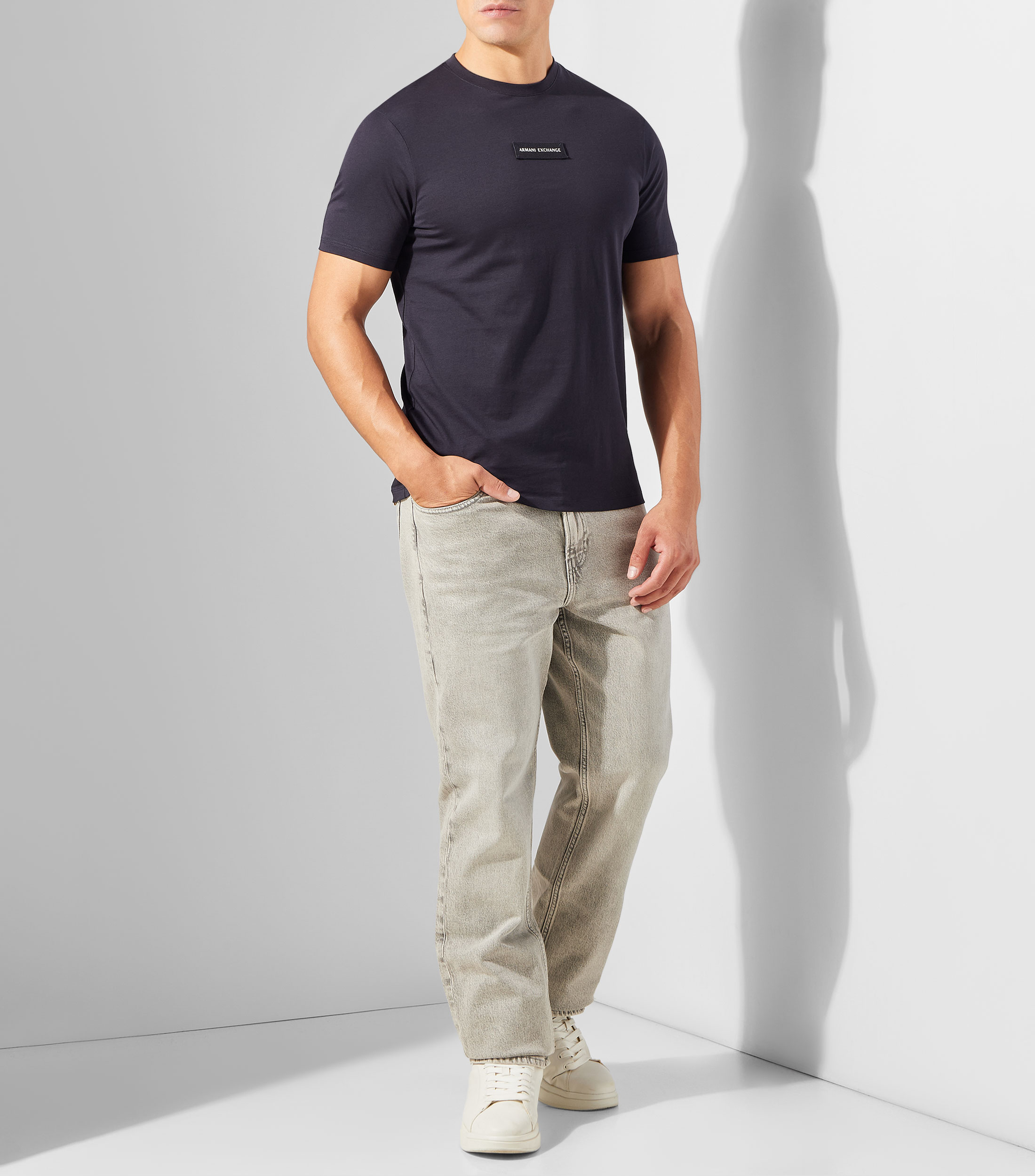 Playera cuello redondo manga corta fantasía Hombre