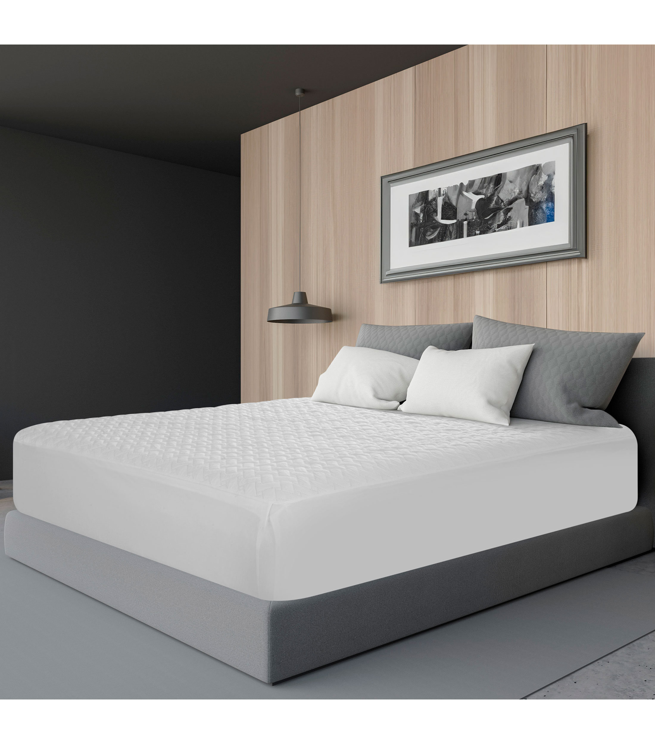 Cubre Colchon Queen Size Innovation Blanco