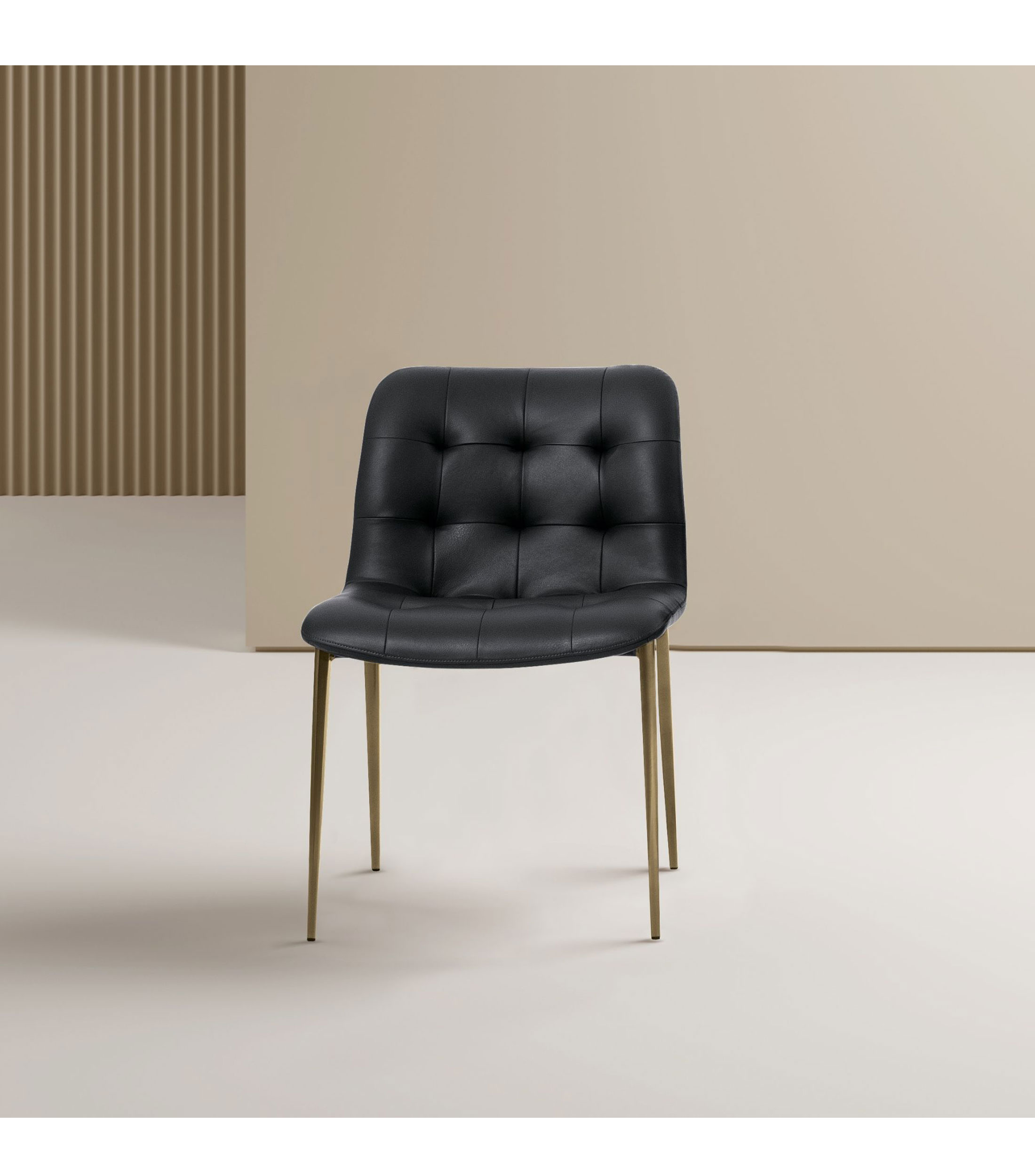 Silla en madera color Carbon
