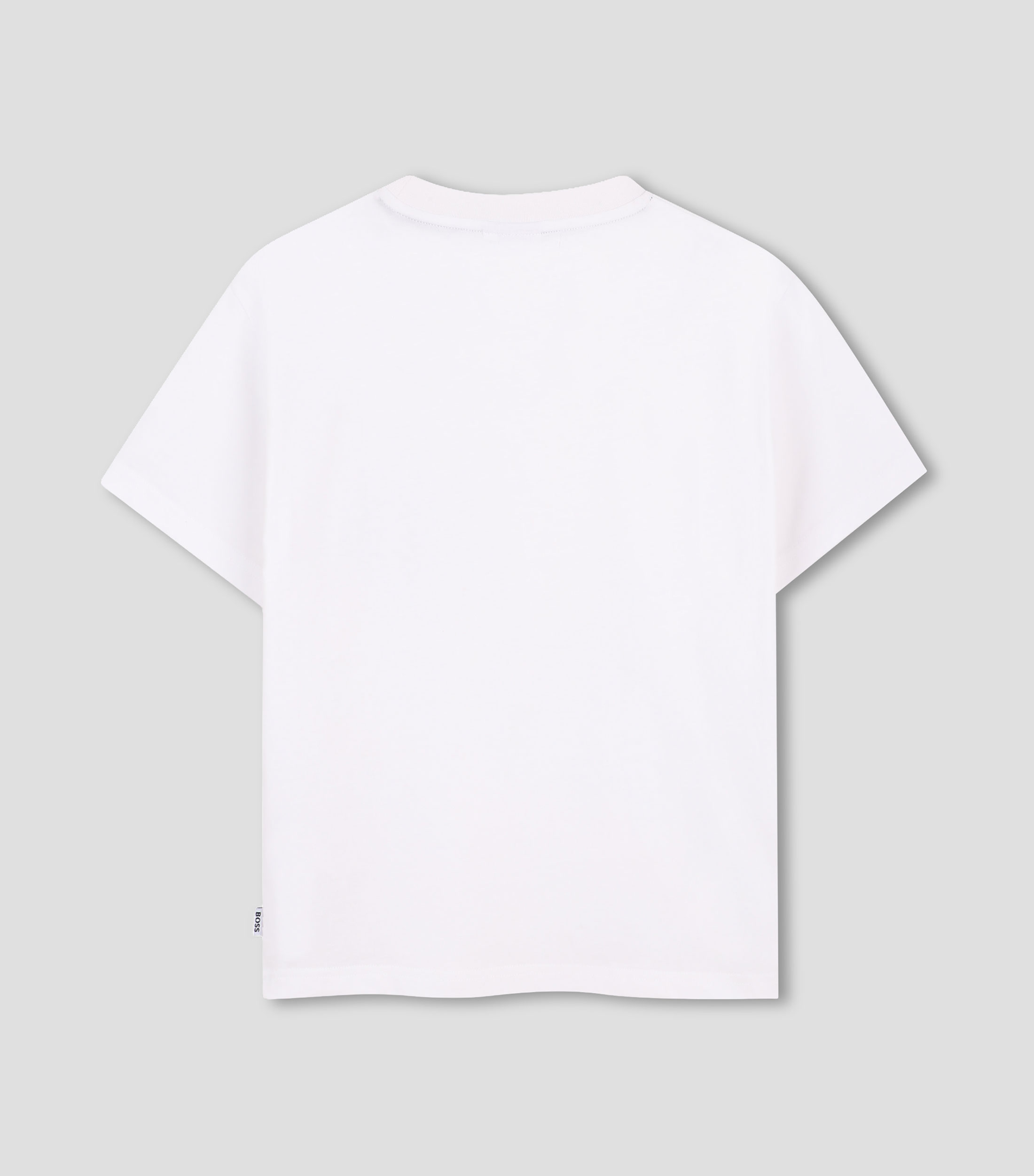 Playera de cuello redondo estampada con manga corta Niño