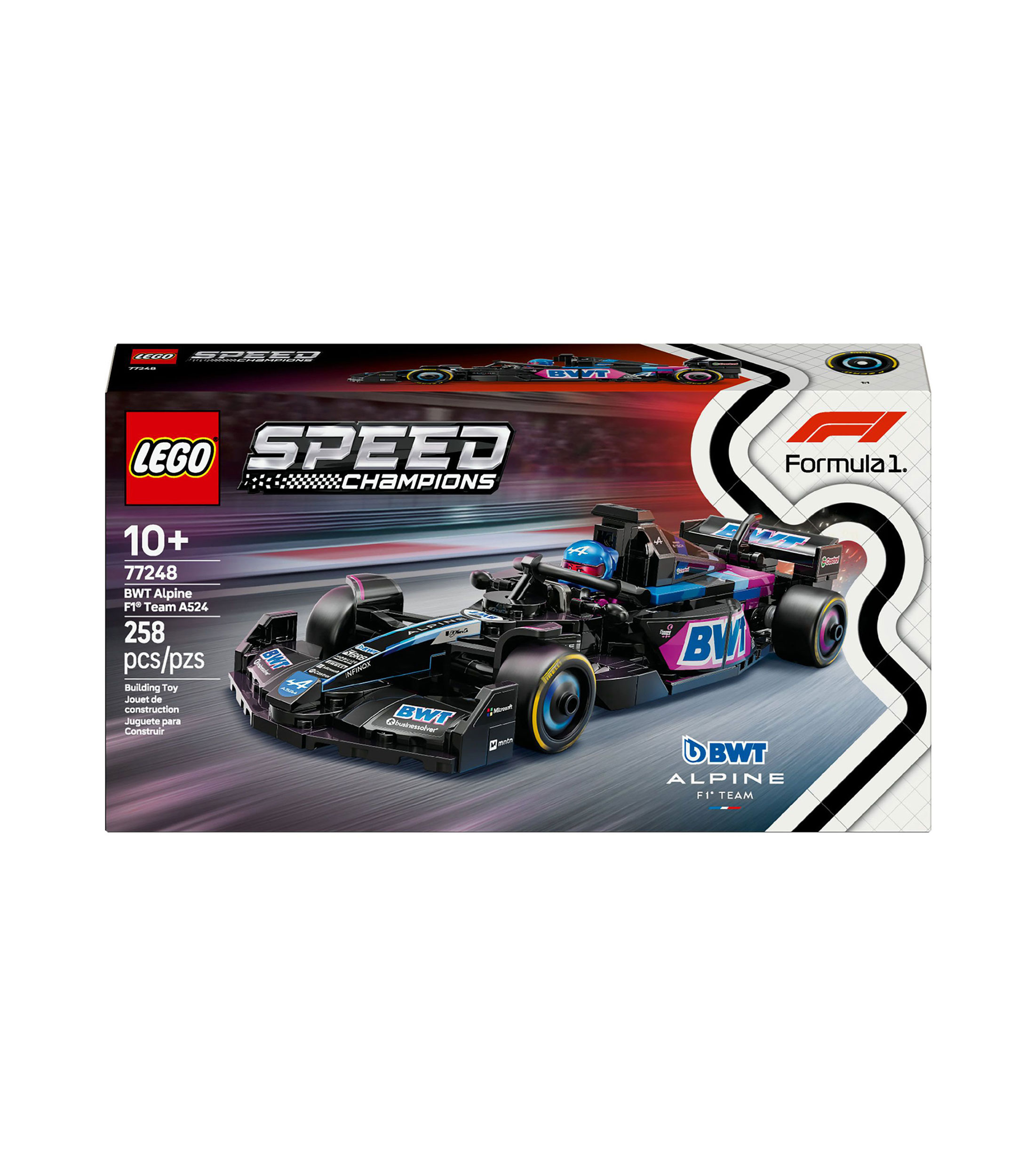 Lego Speed Champions Auto de Carreras BWT Alpine F1 Team 77248