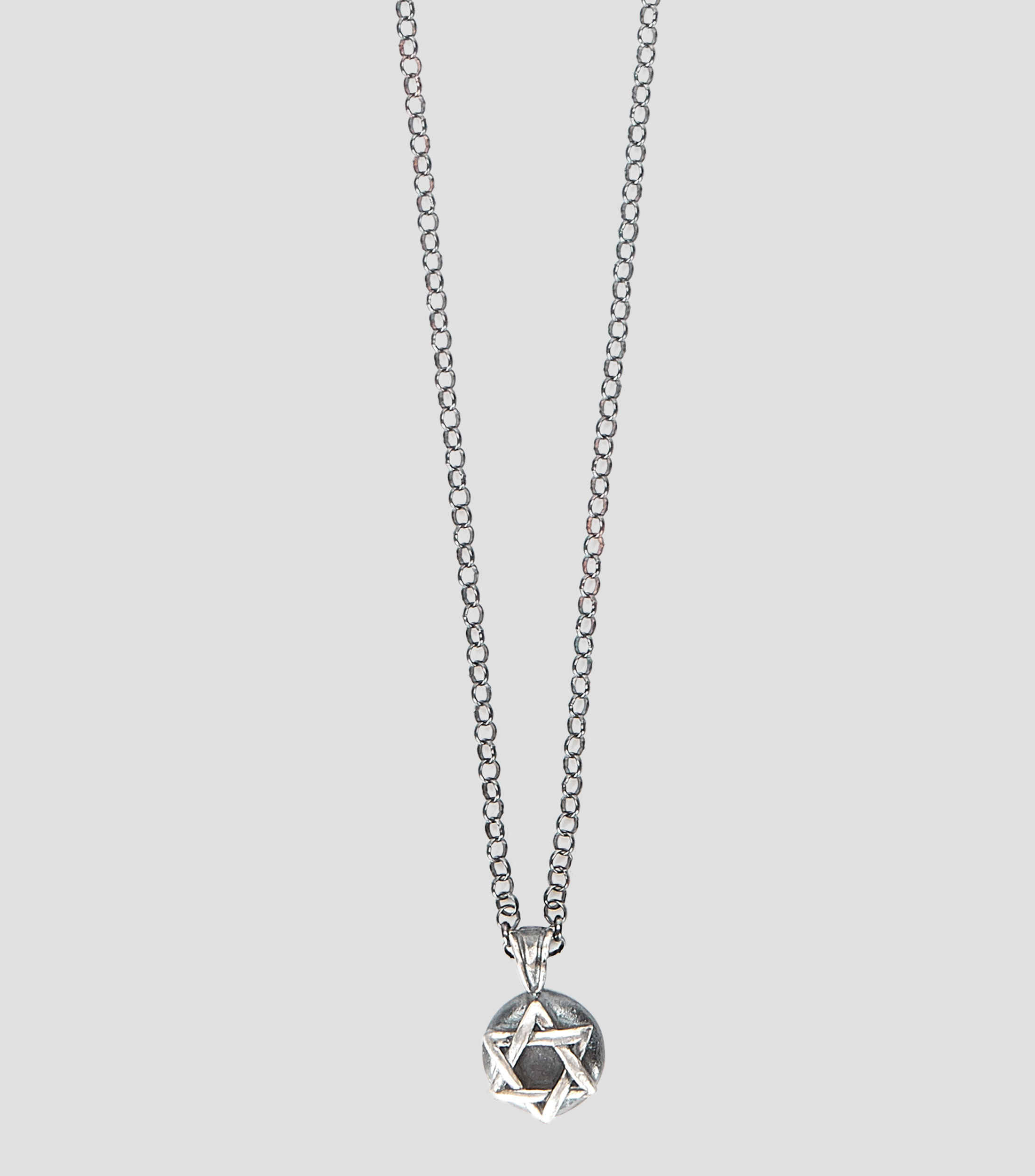Dije D.Star Circle en plata Hombre