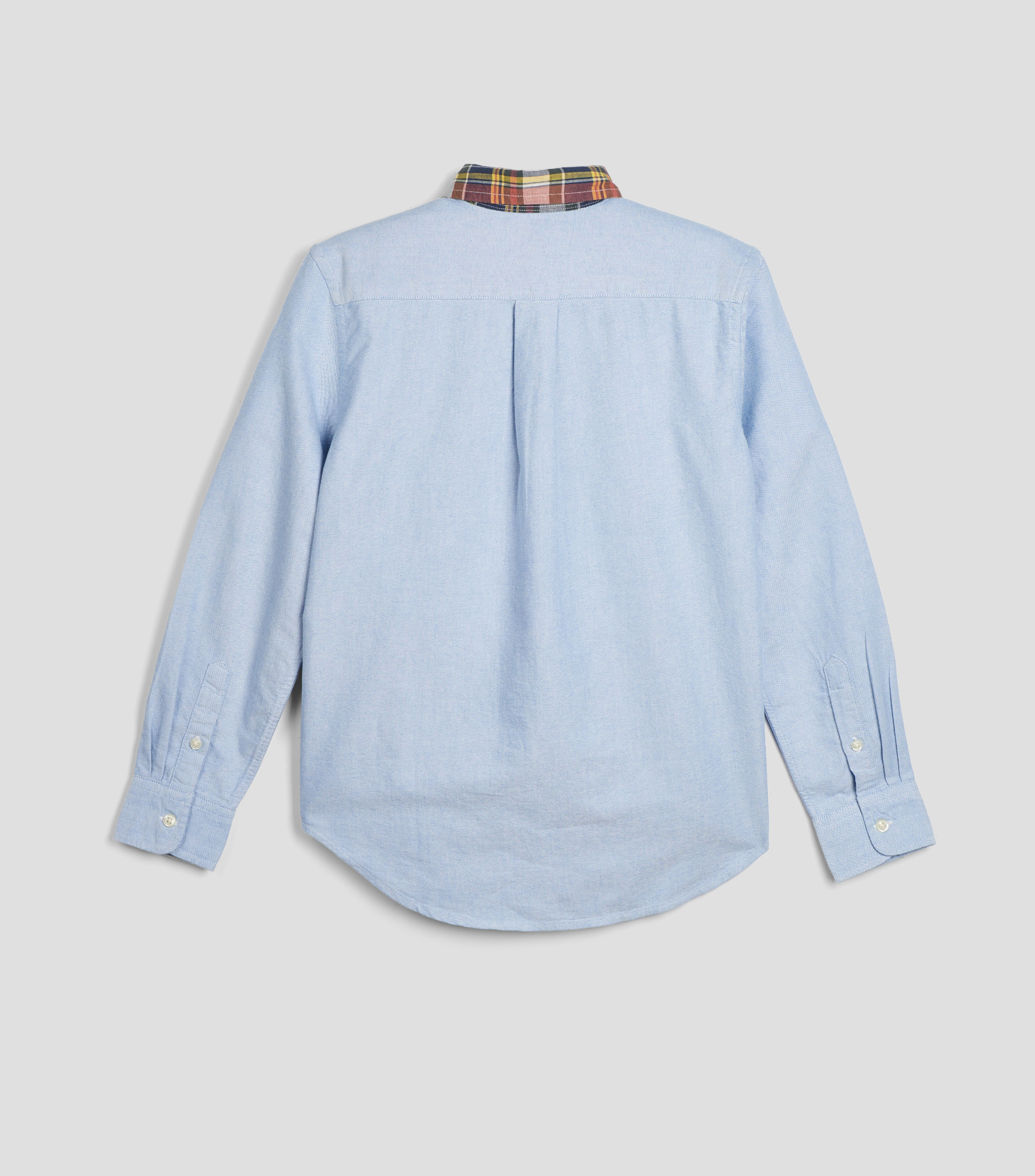 Camisa jaspeado manga larga Niño