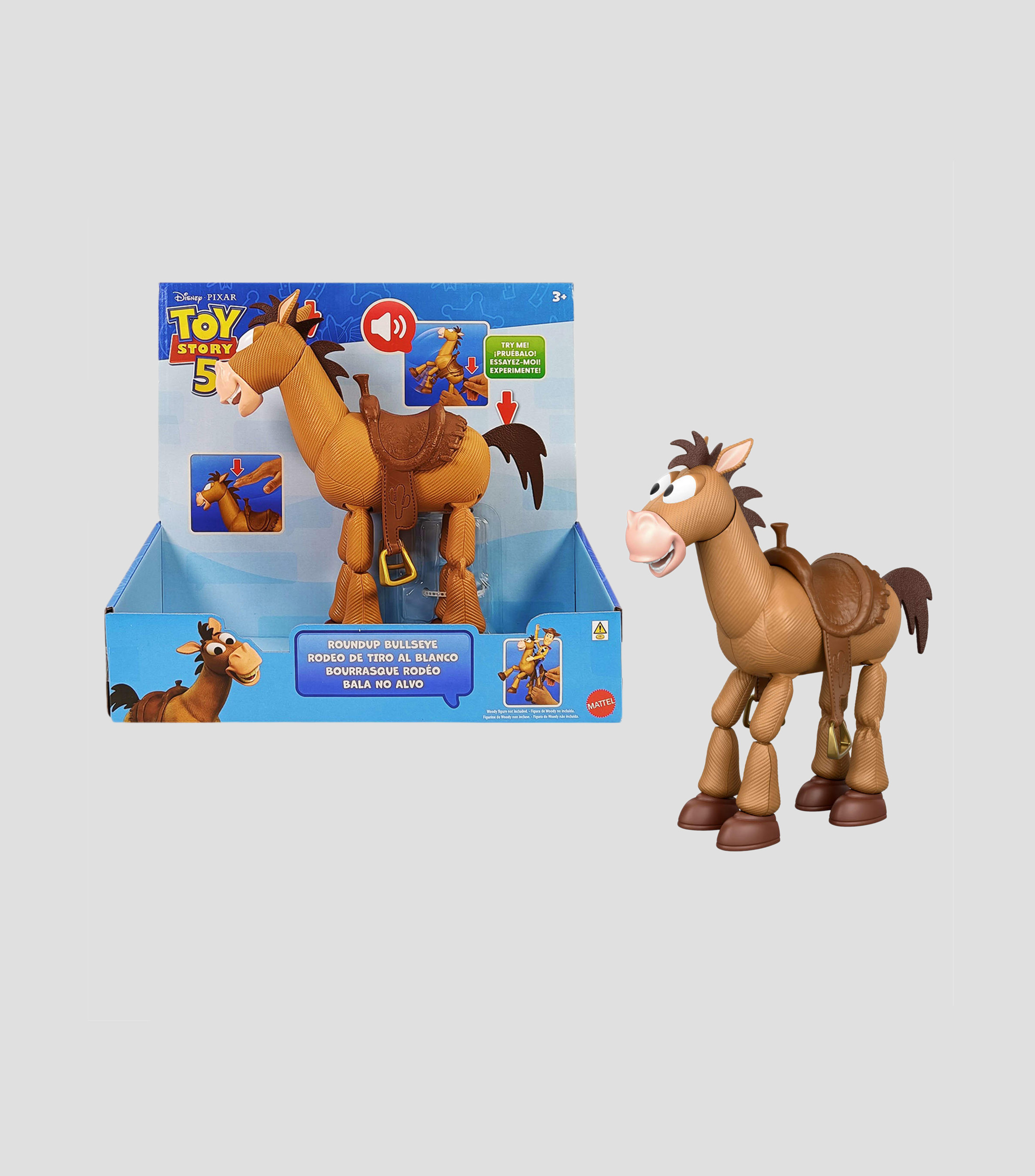 Figura de Acción Disney Pixar - Tiro Al Blanco con Sonidos y Movimiento