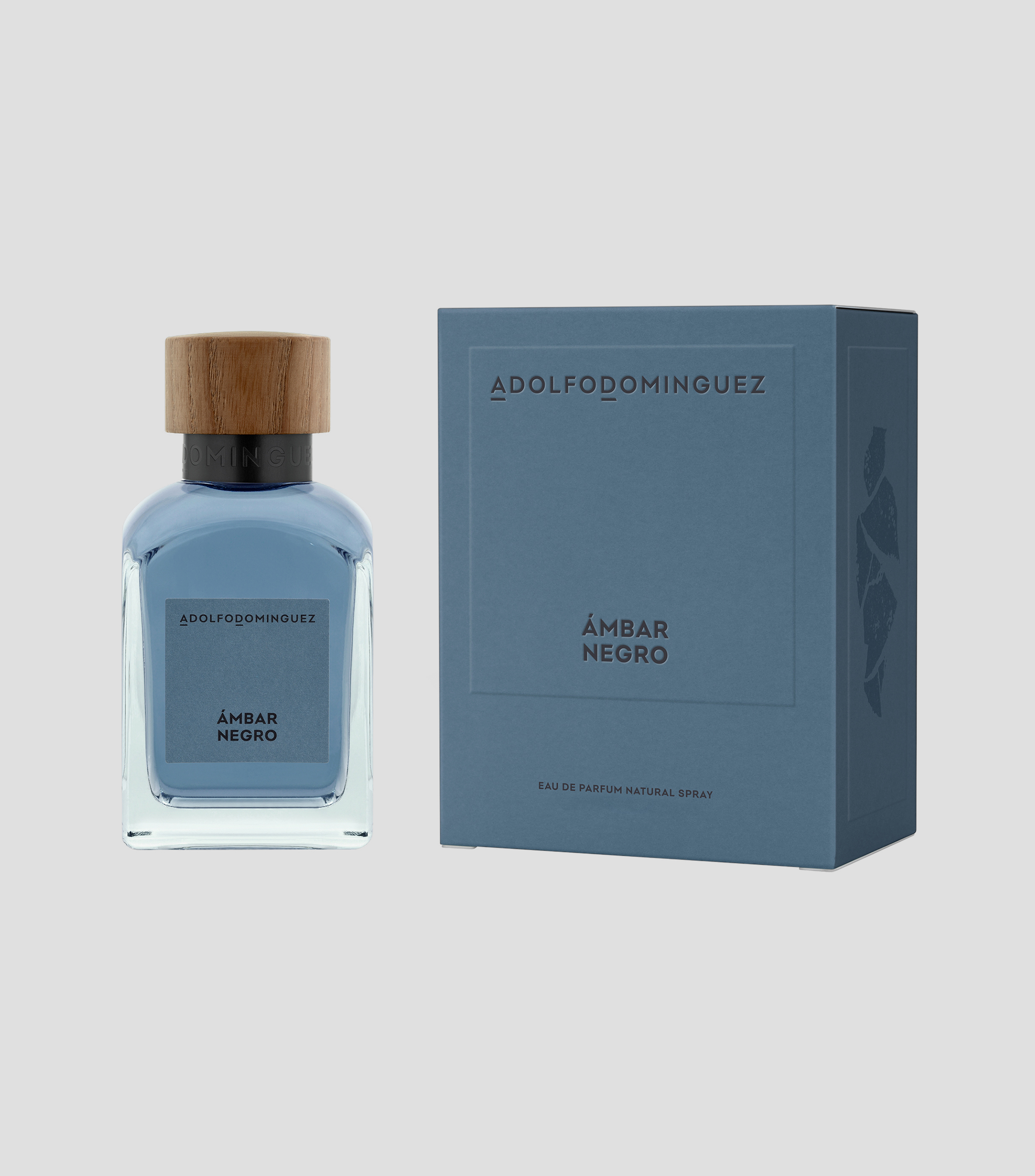 Adolfo Dominguez Perfume Ambar Negro, Eau de Parfum 120 ml para Hombre