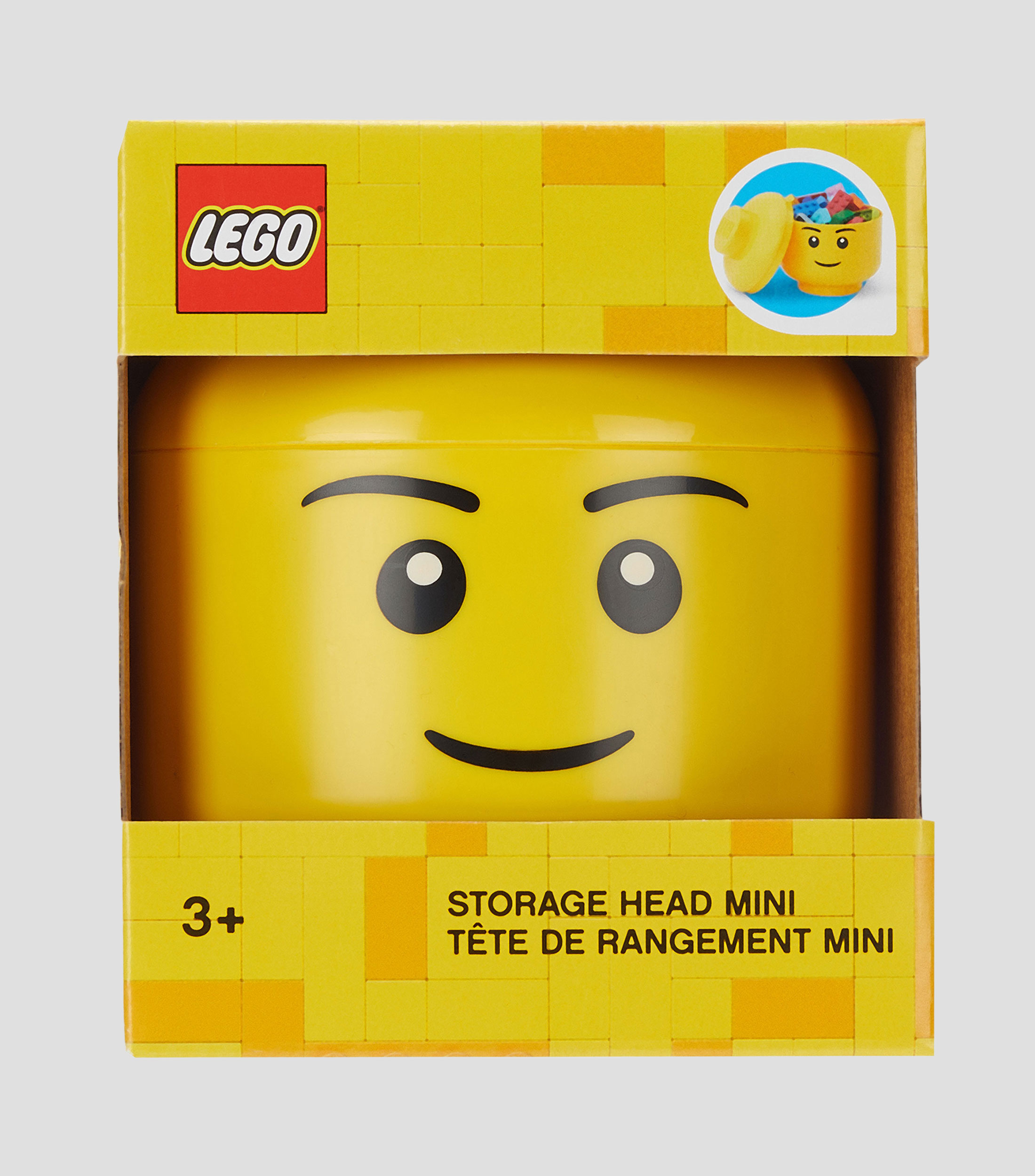 Lego Storage Head Mini Boy