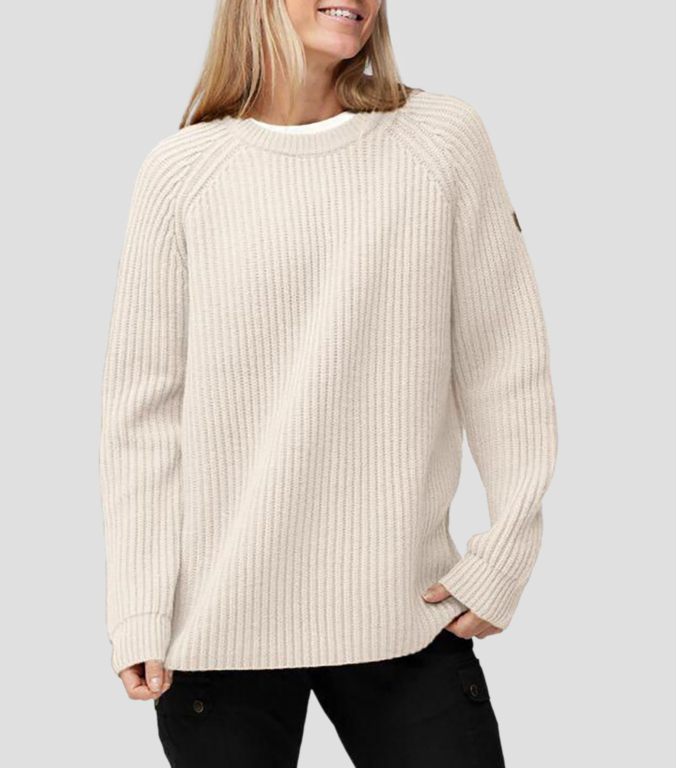 Suéter cuello redondo Mujer