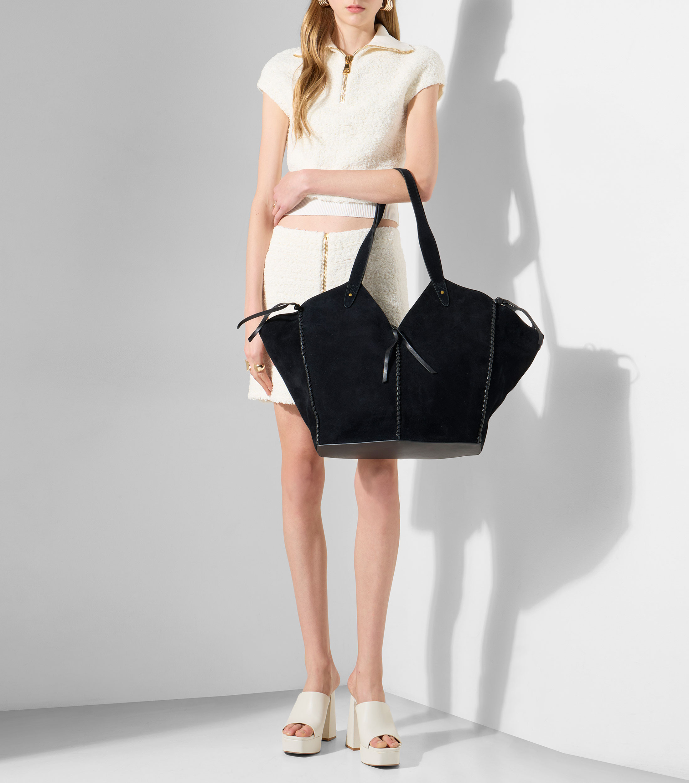 Bolsa tote en piel Mujer