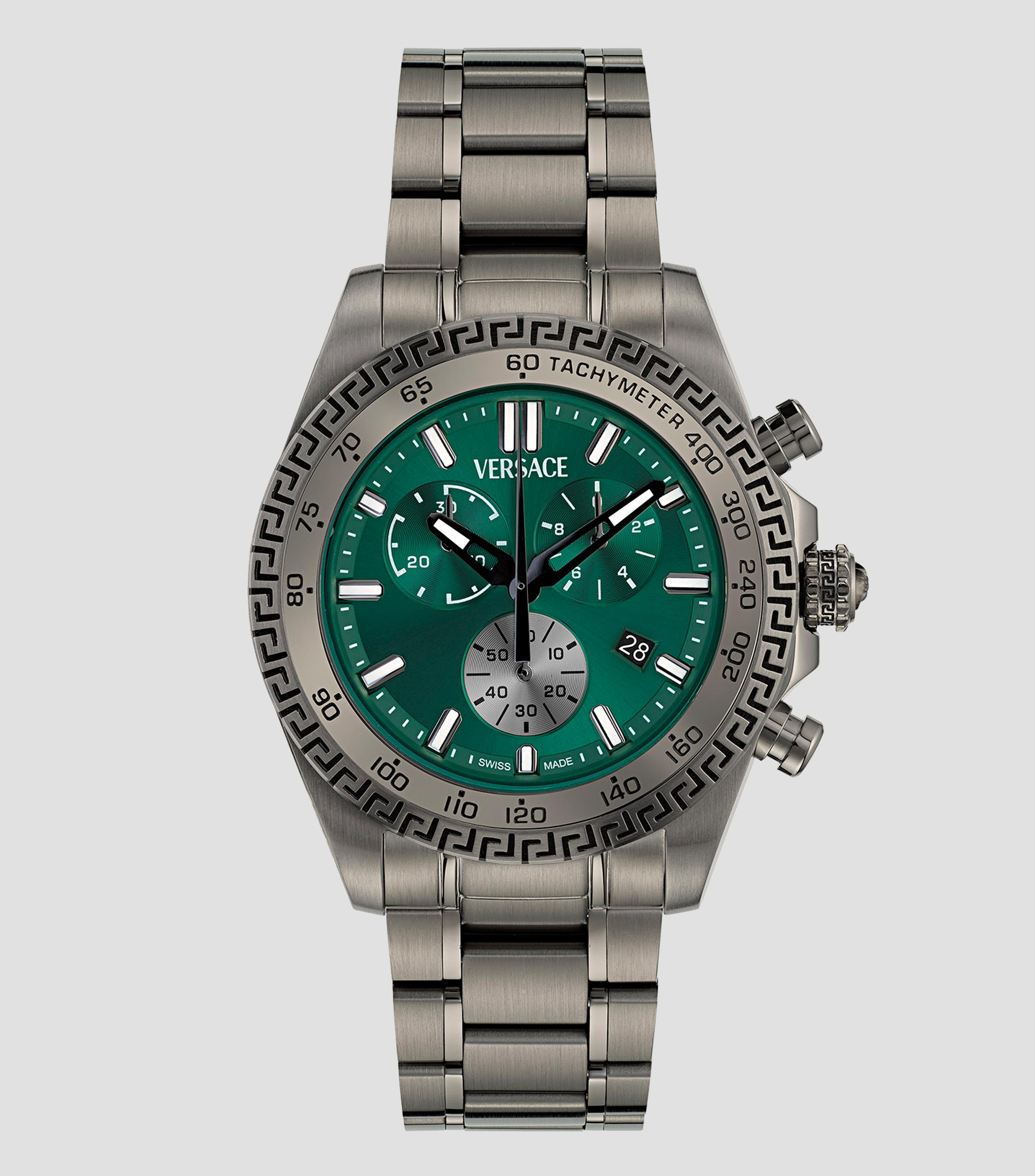 Reloj para Hombre Versace Chrono X de Vestir Verde, Gris