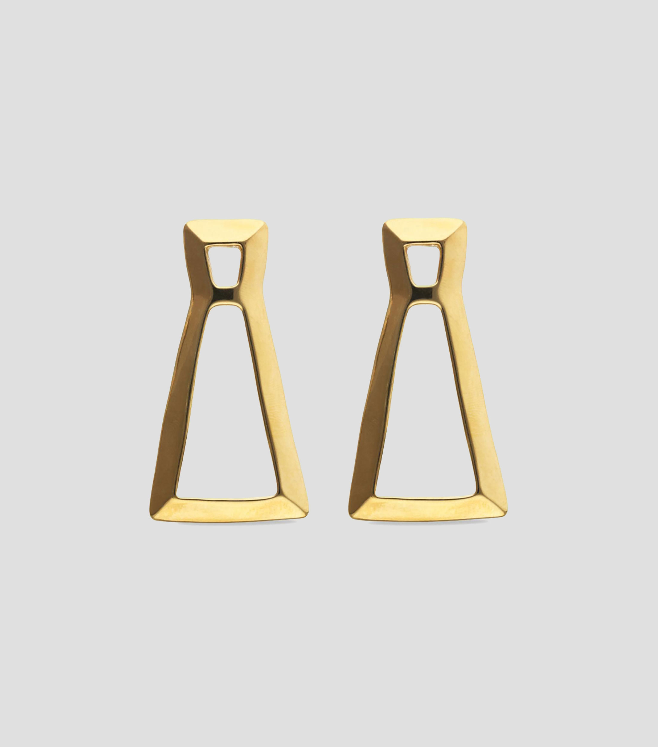 Pendientes en forma de triangulo Mujer