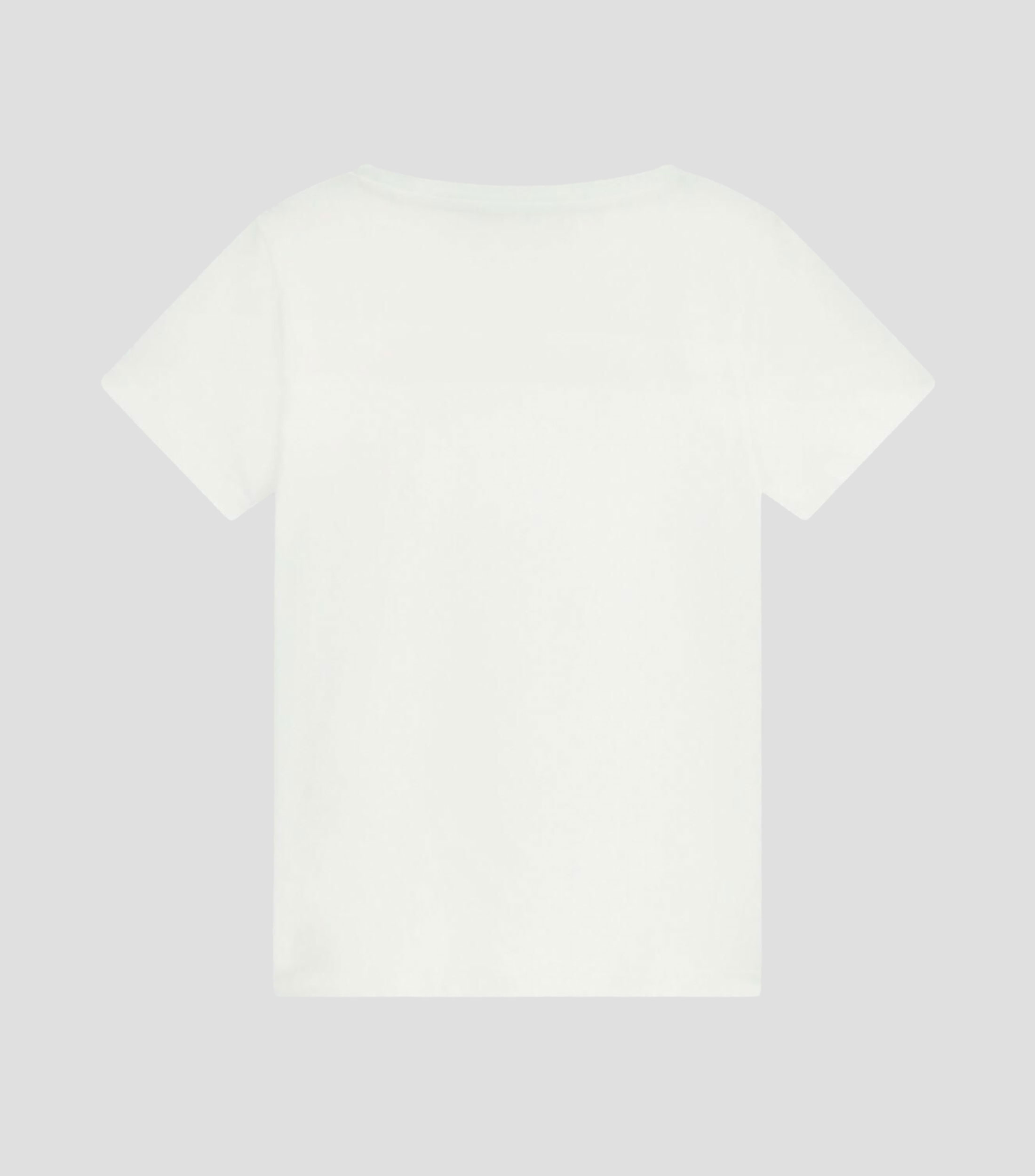 Playera cuello redondo manga corta estampada Niña