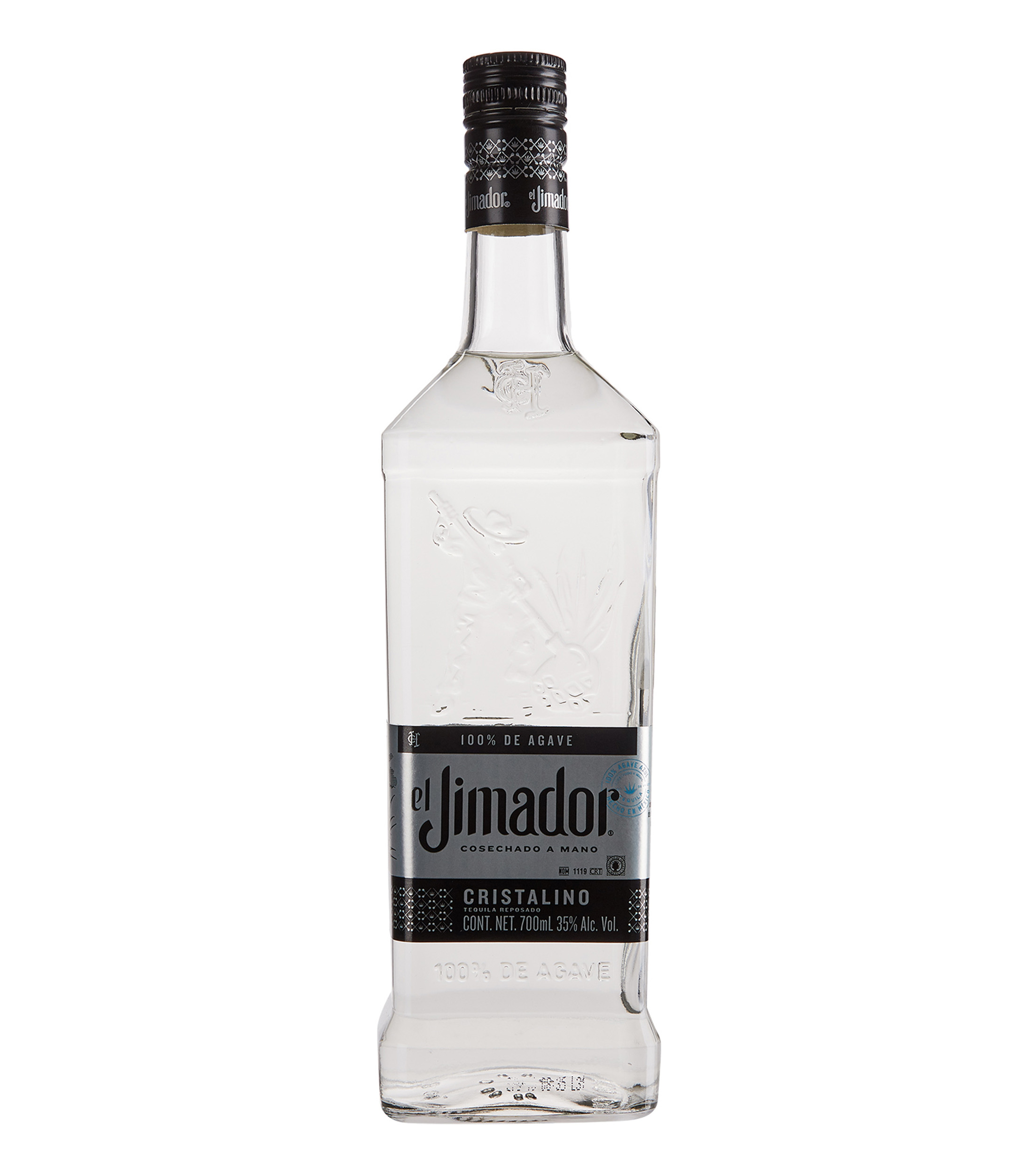 El Jimador Tequila El Jimador Cristalino, 700 ml El Palacio de Hierro