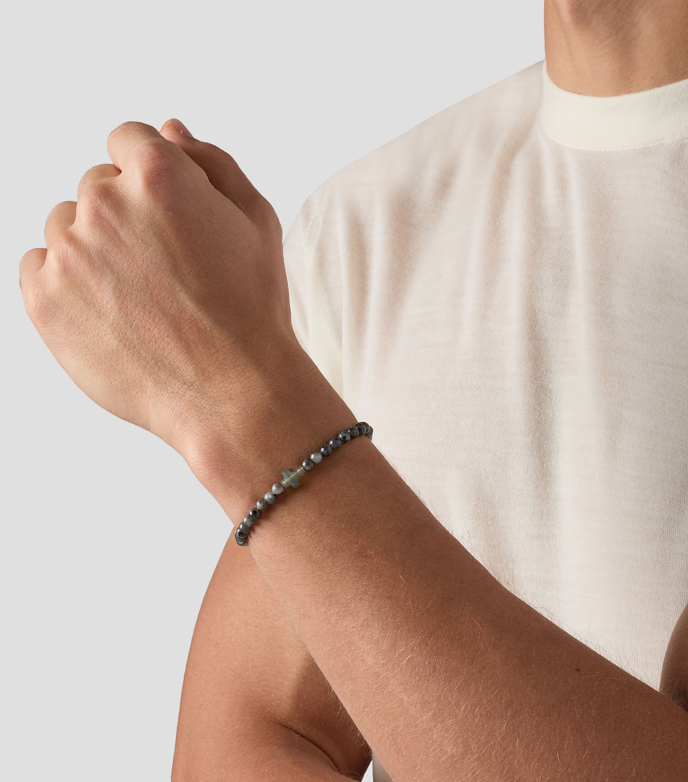 Pulsera en labradorita Hombre