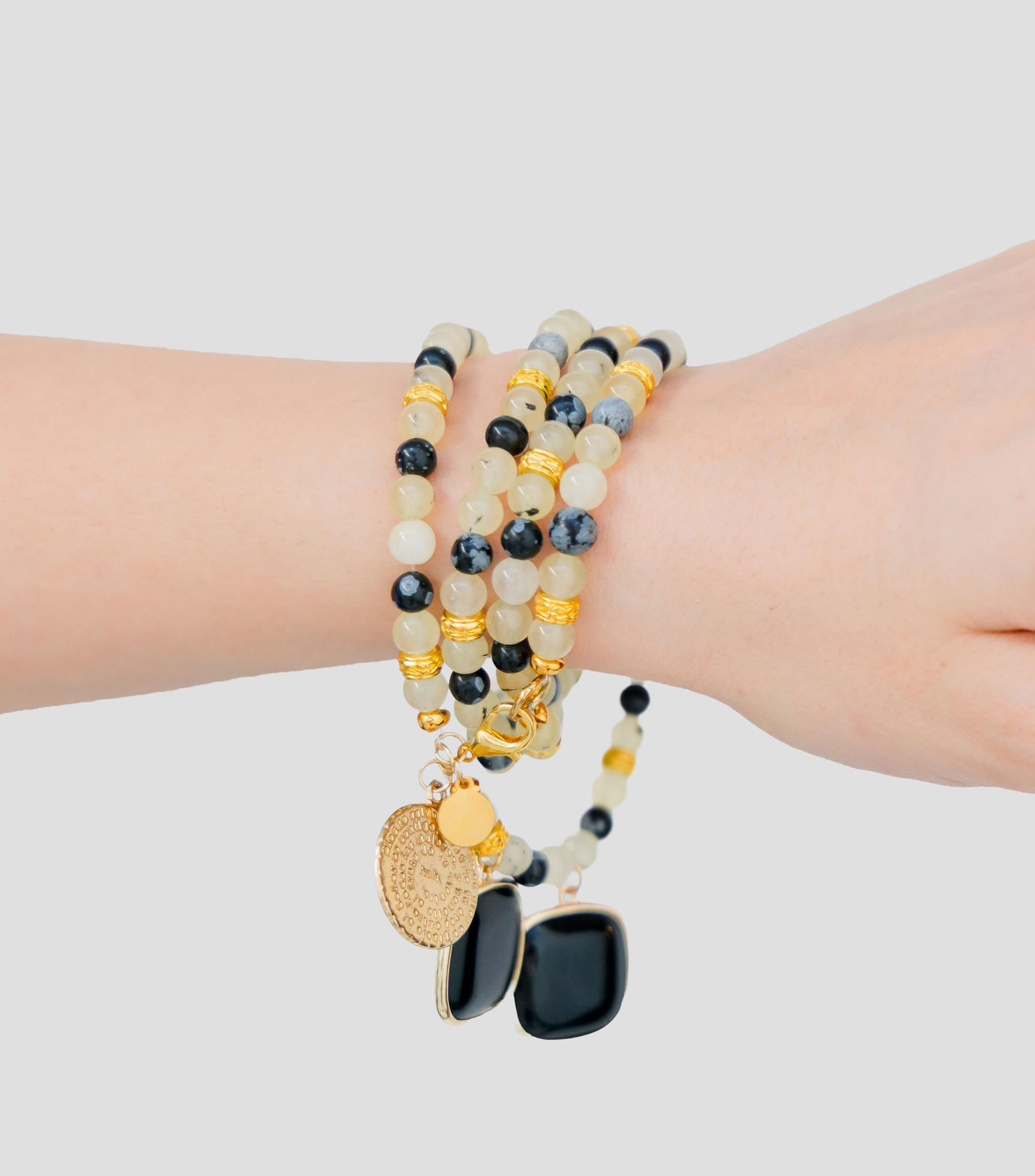 Pulsera con cuentas Mujer
