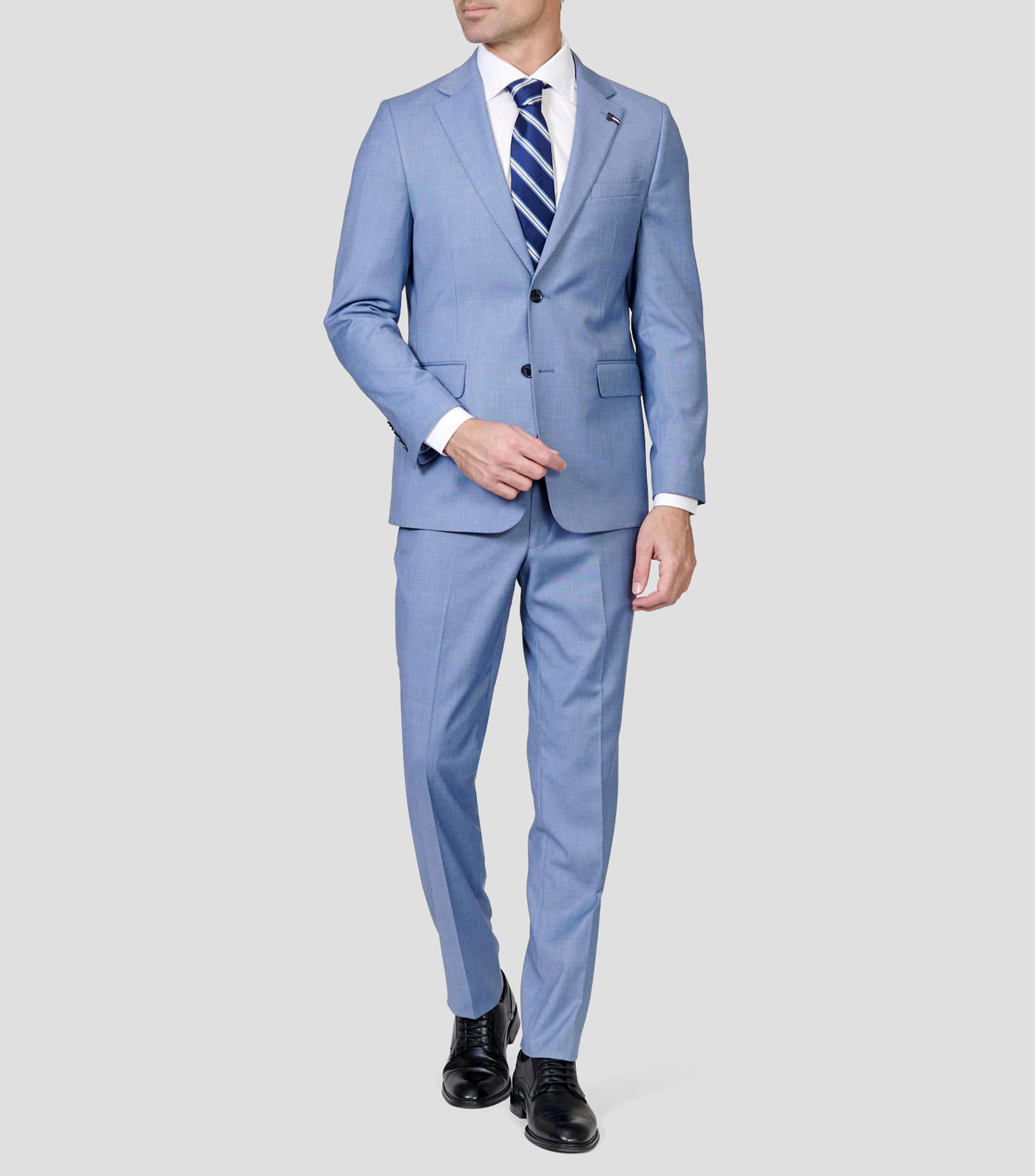 Traje corte Slim Liso Hombre