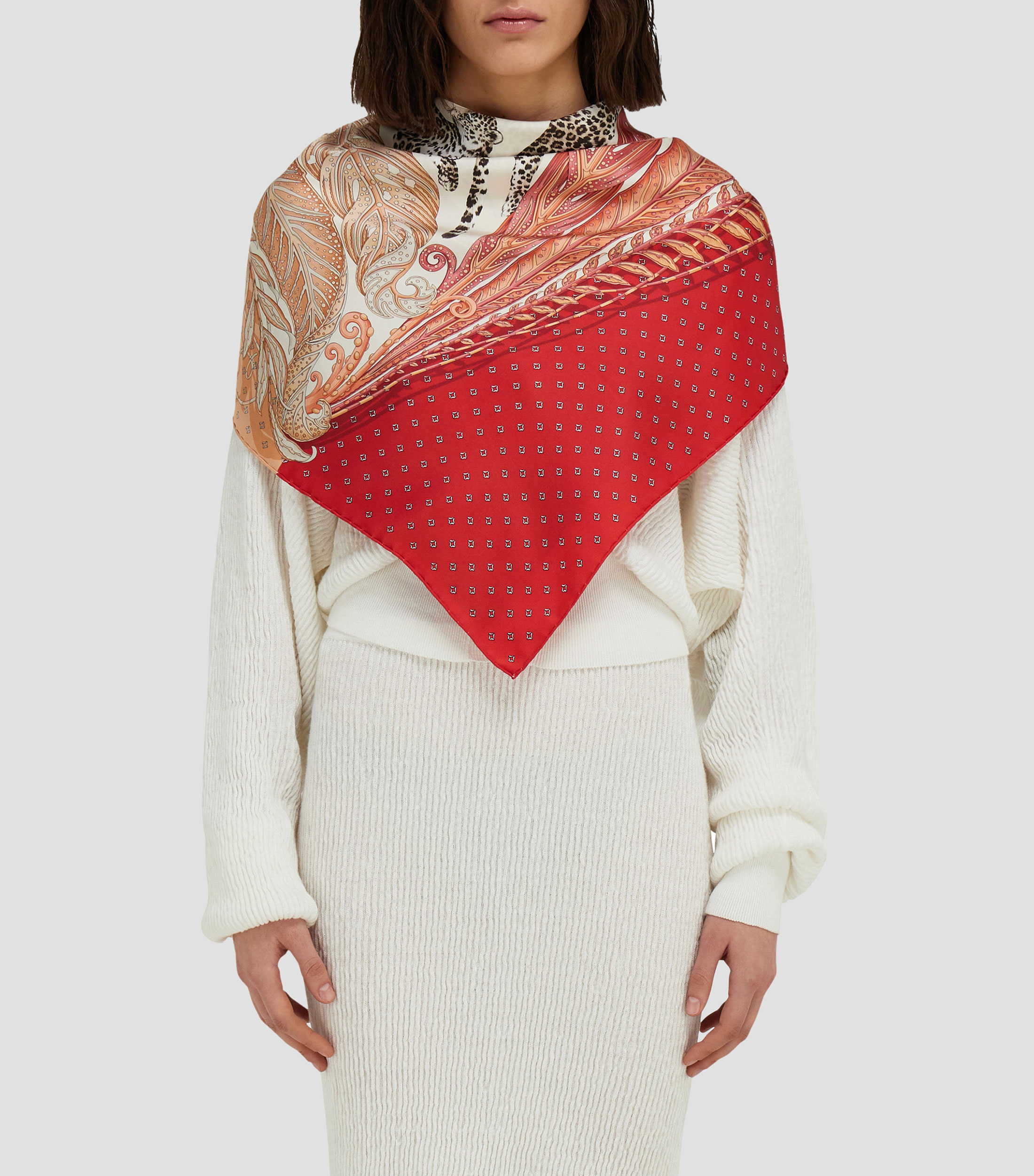 Foulard en seda Mujer