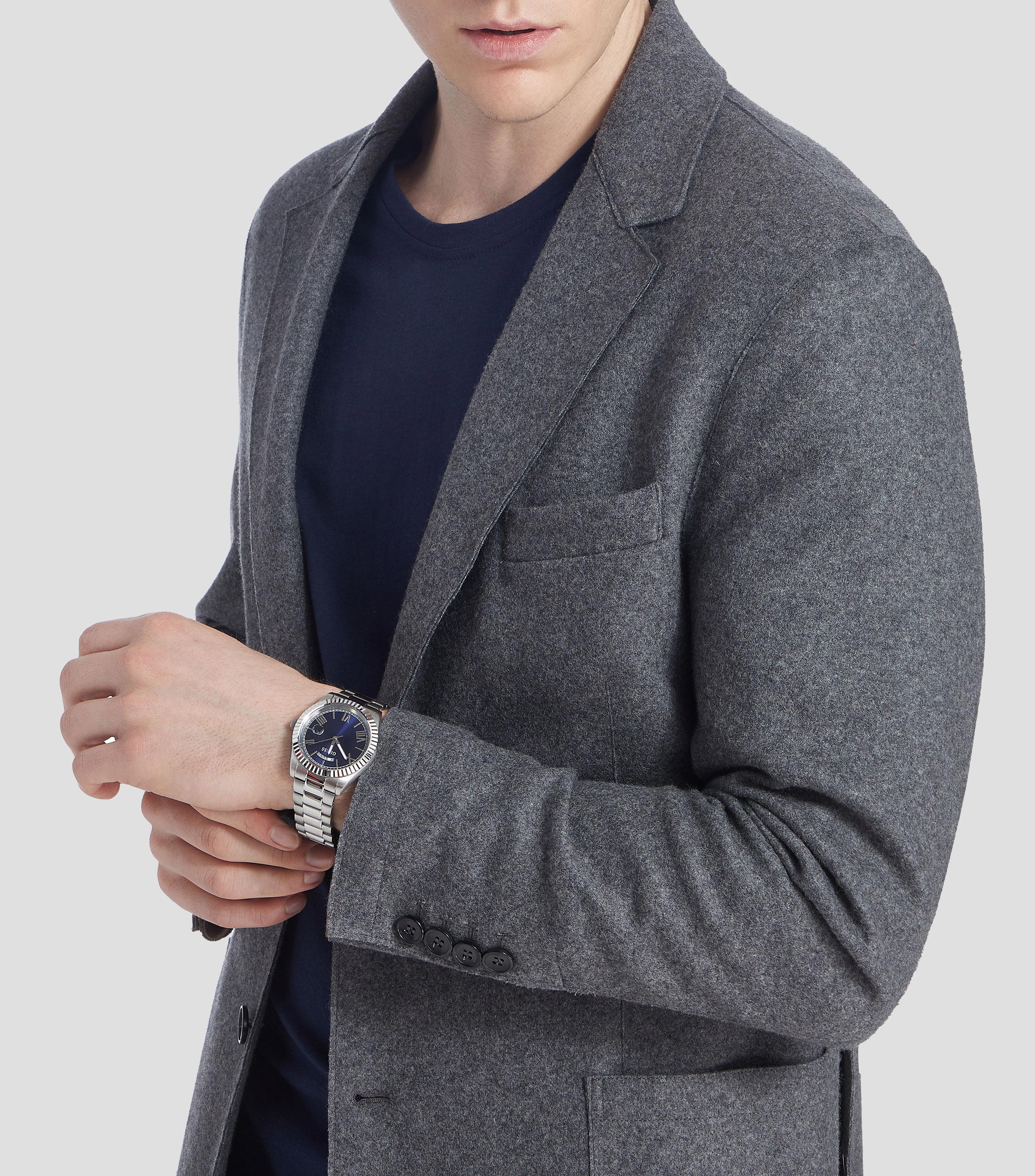 Reloj para Hombre Connoisseur De Vestir, Plata