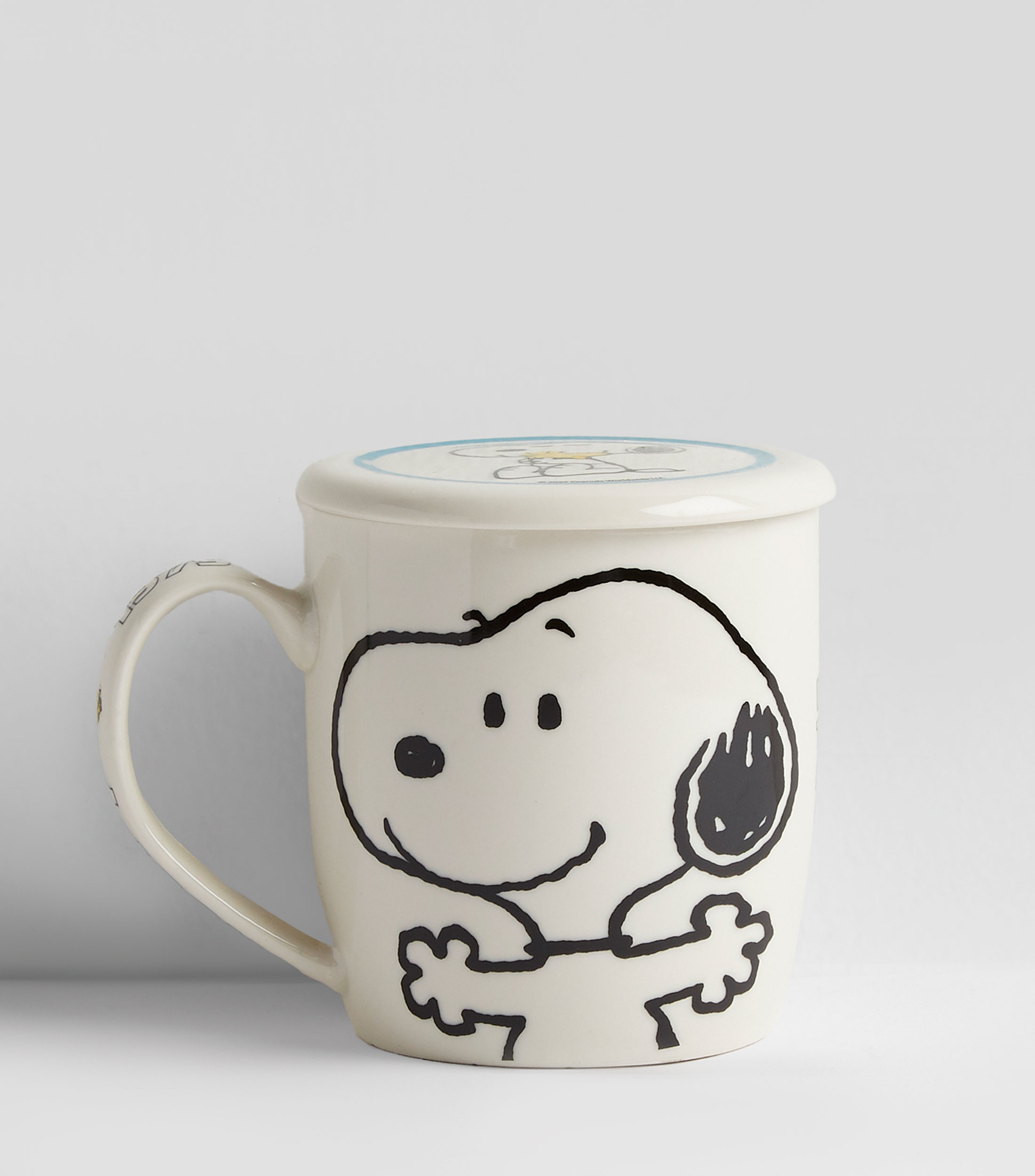 Tarro con tapa Snoopy multicolor esmaltado