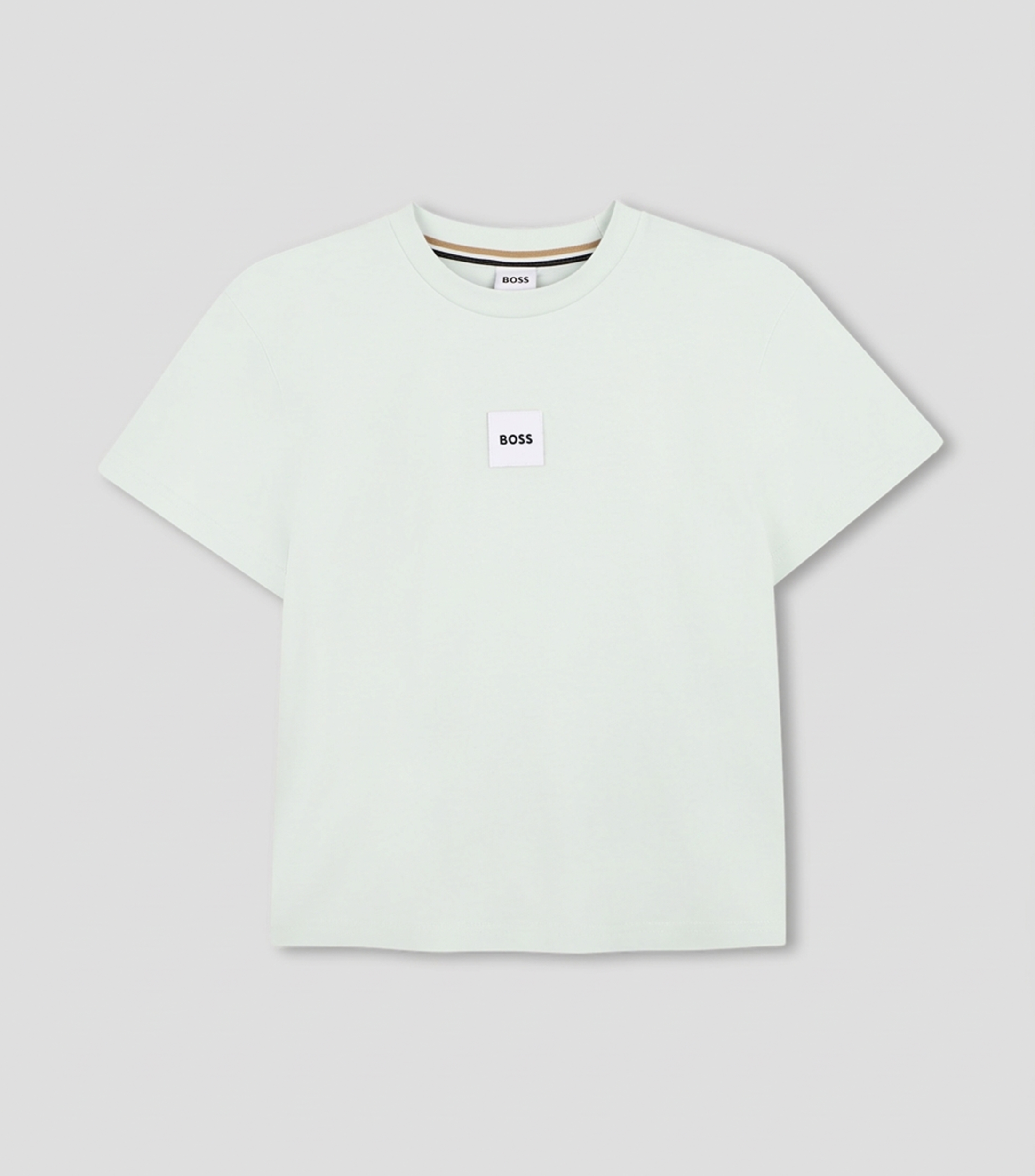 Playera cuello redondo manga corta estampada Niño