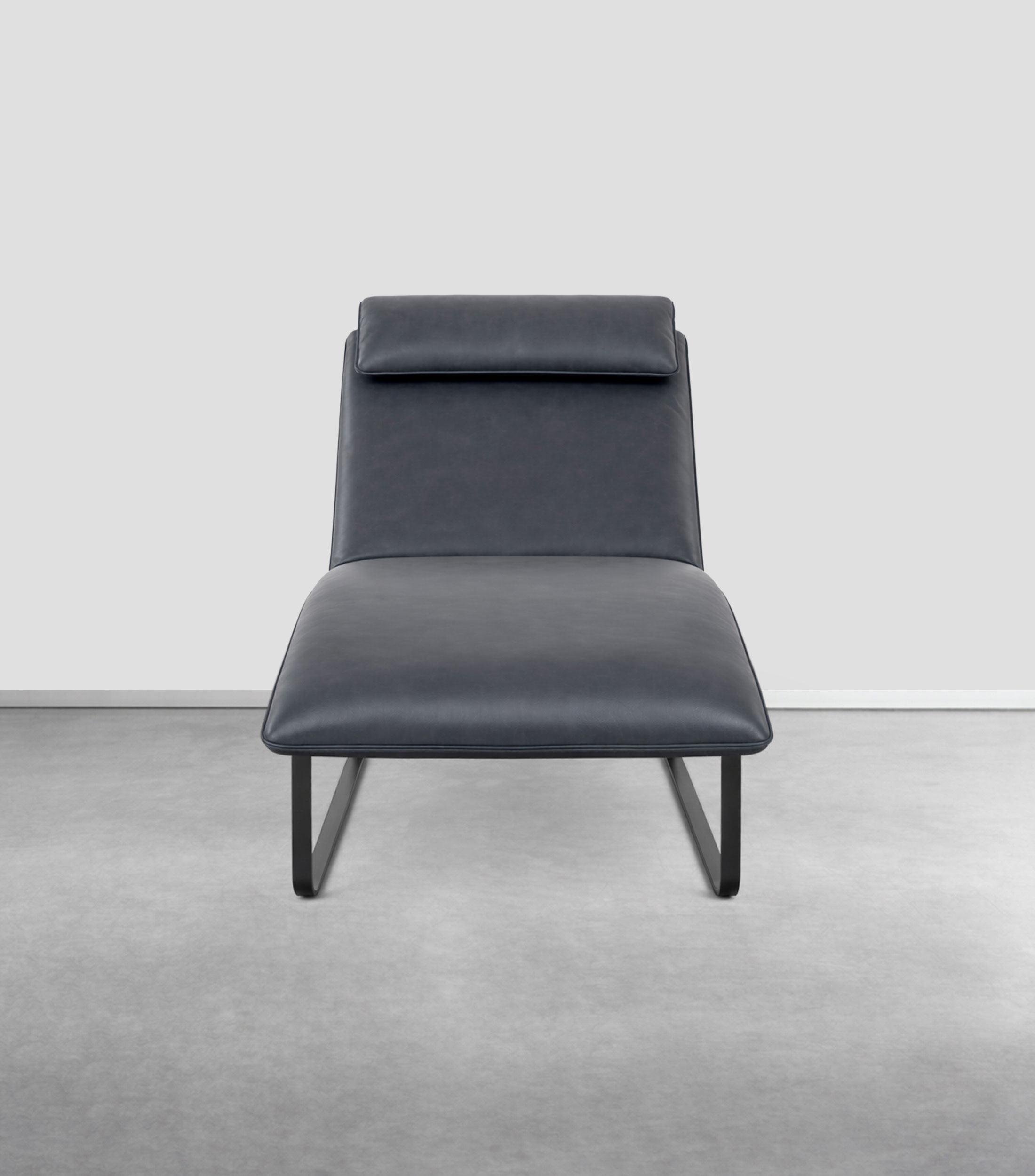 Chaise lounge Cotto en piel