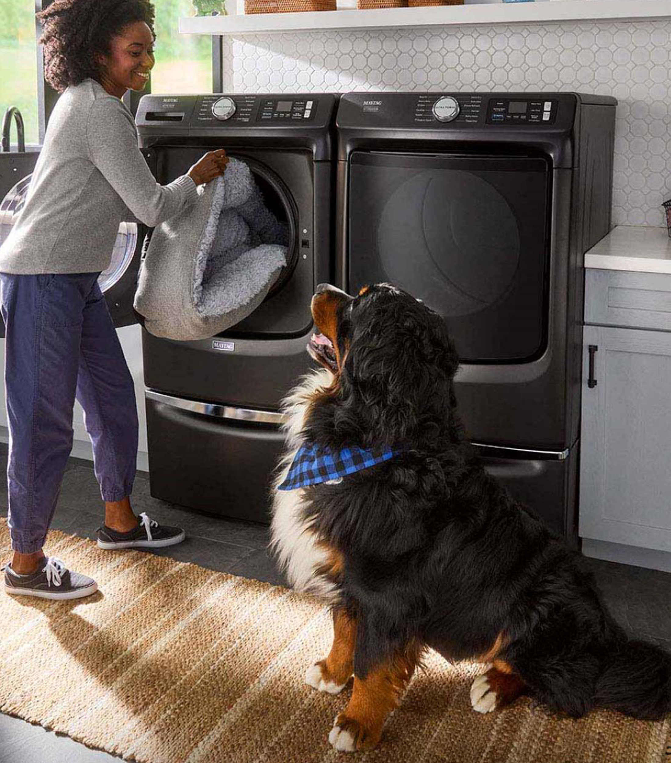Centro de lavado Pet Pro electrónico de carga frontal 23 Kg