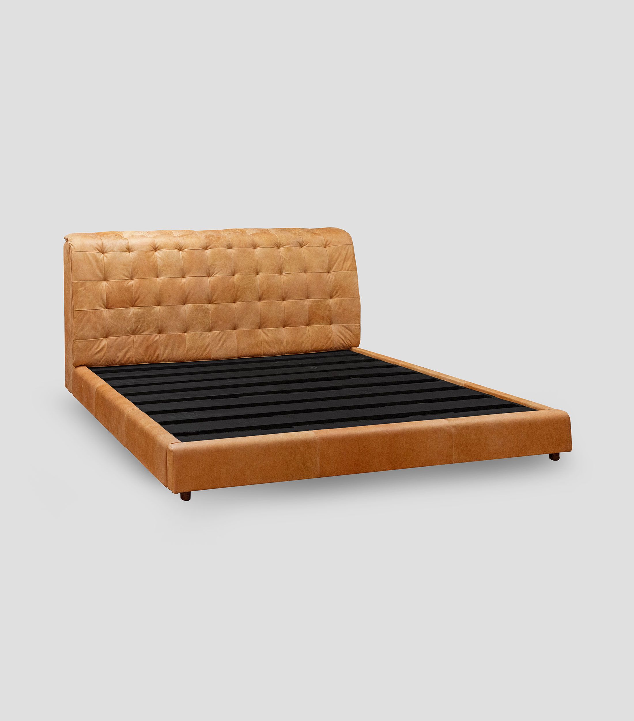 Cama King Size Sheldon en piel