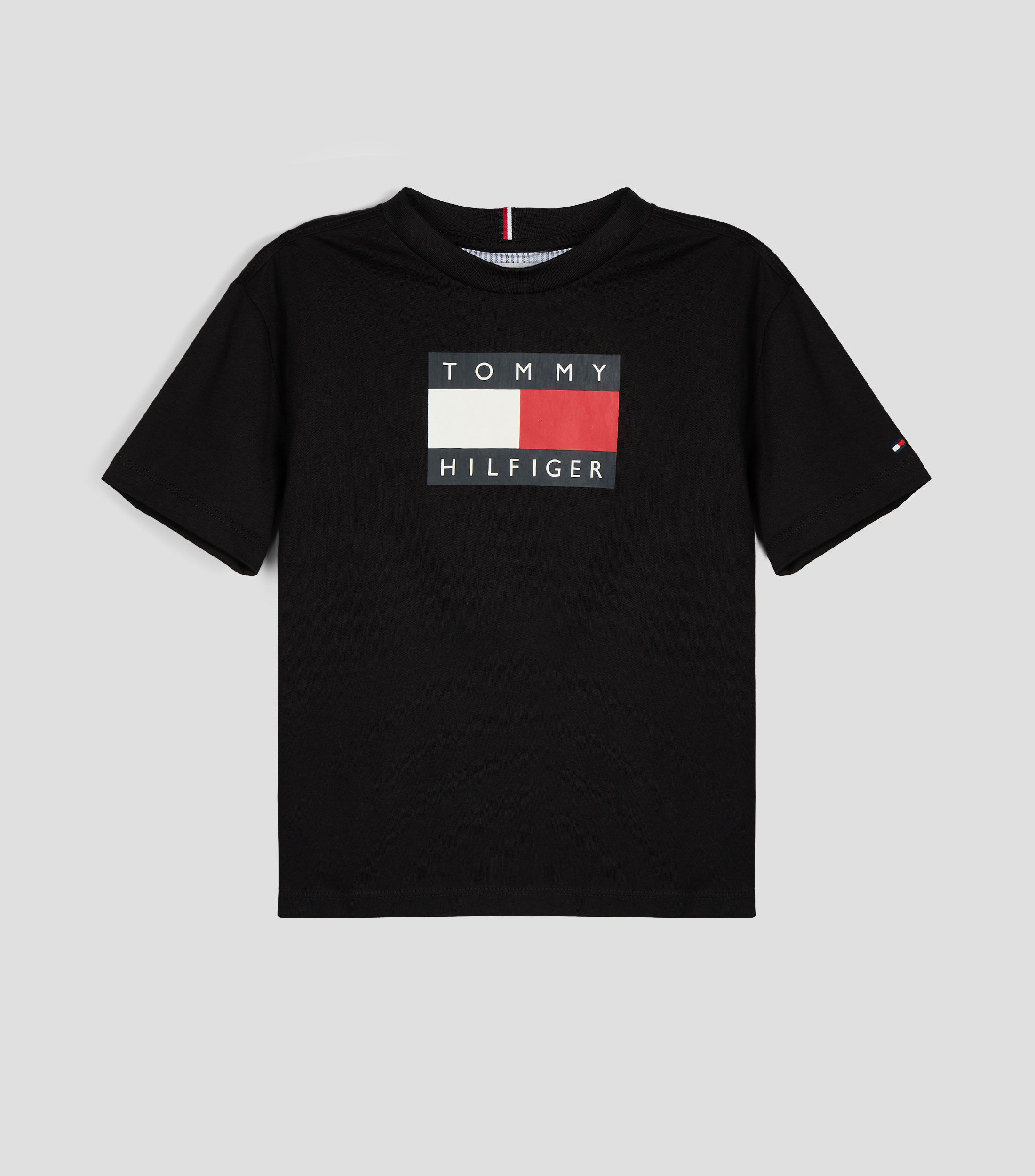Playera cuello redondo manga corta con estampado Niño