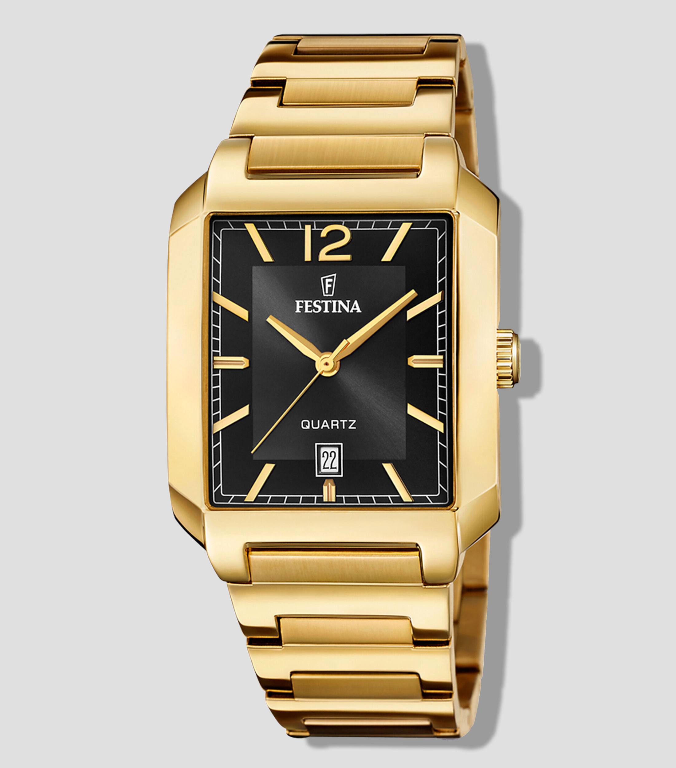 Reloj para Hombre On The Square Casual, Dorado, Negro