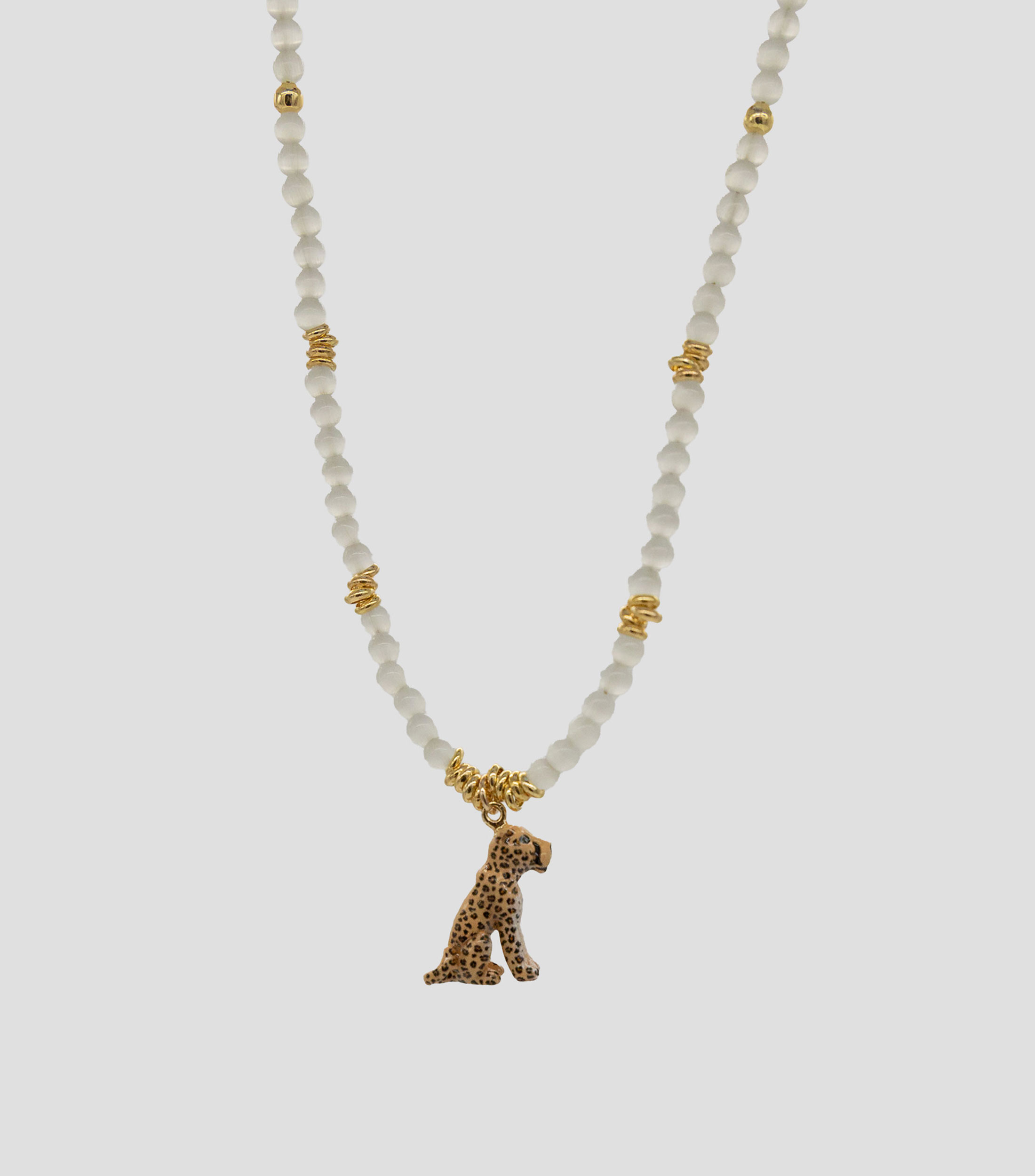Collar Jaguar con ojo de gato Mujer
