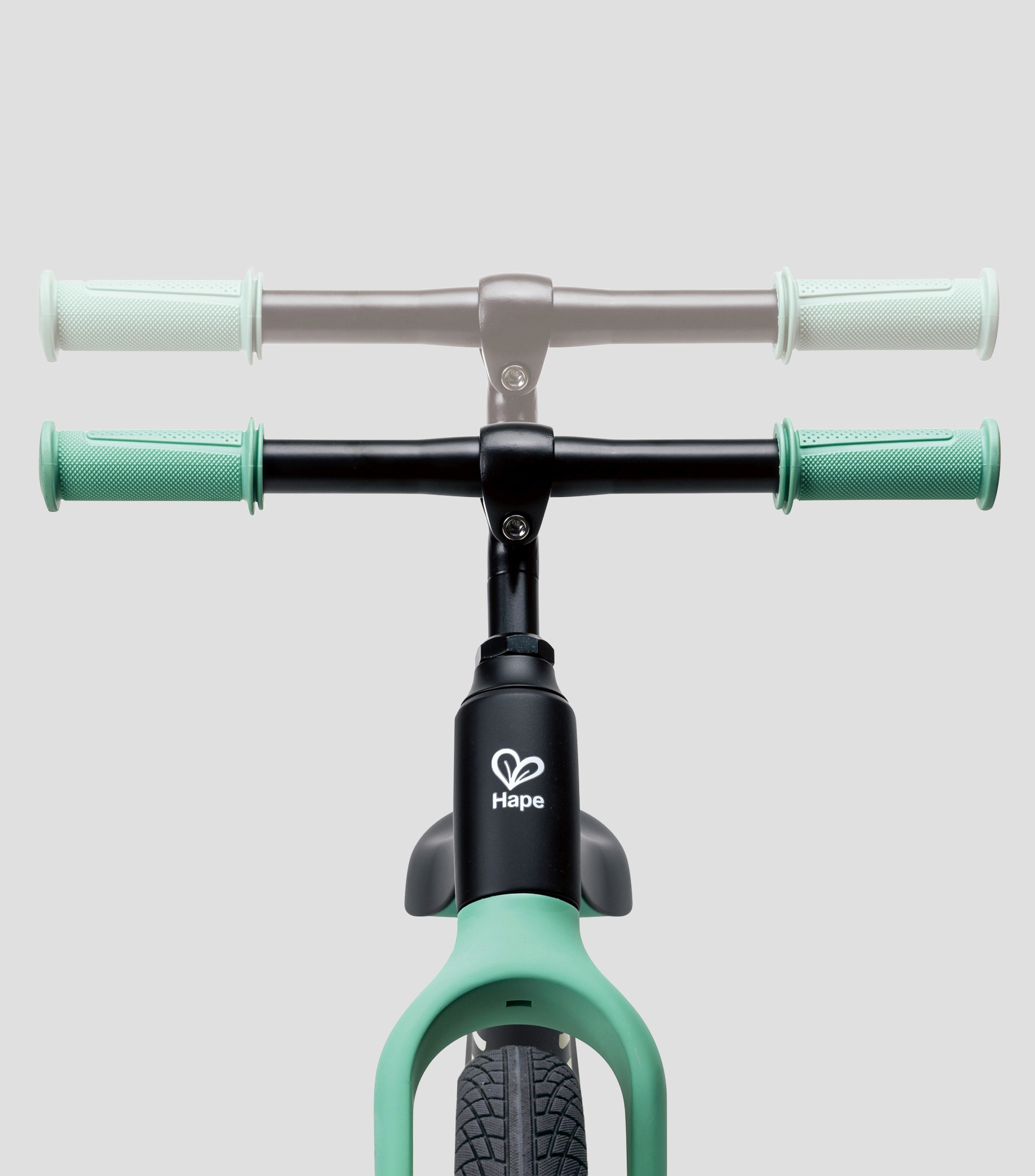 Bicicleta para bebé de equilibrio ligera sin pedales, verde