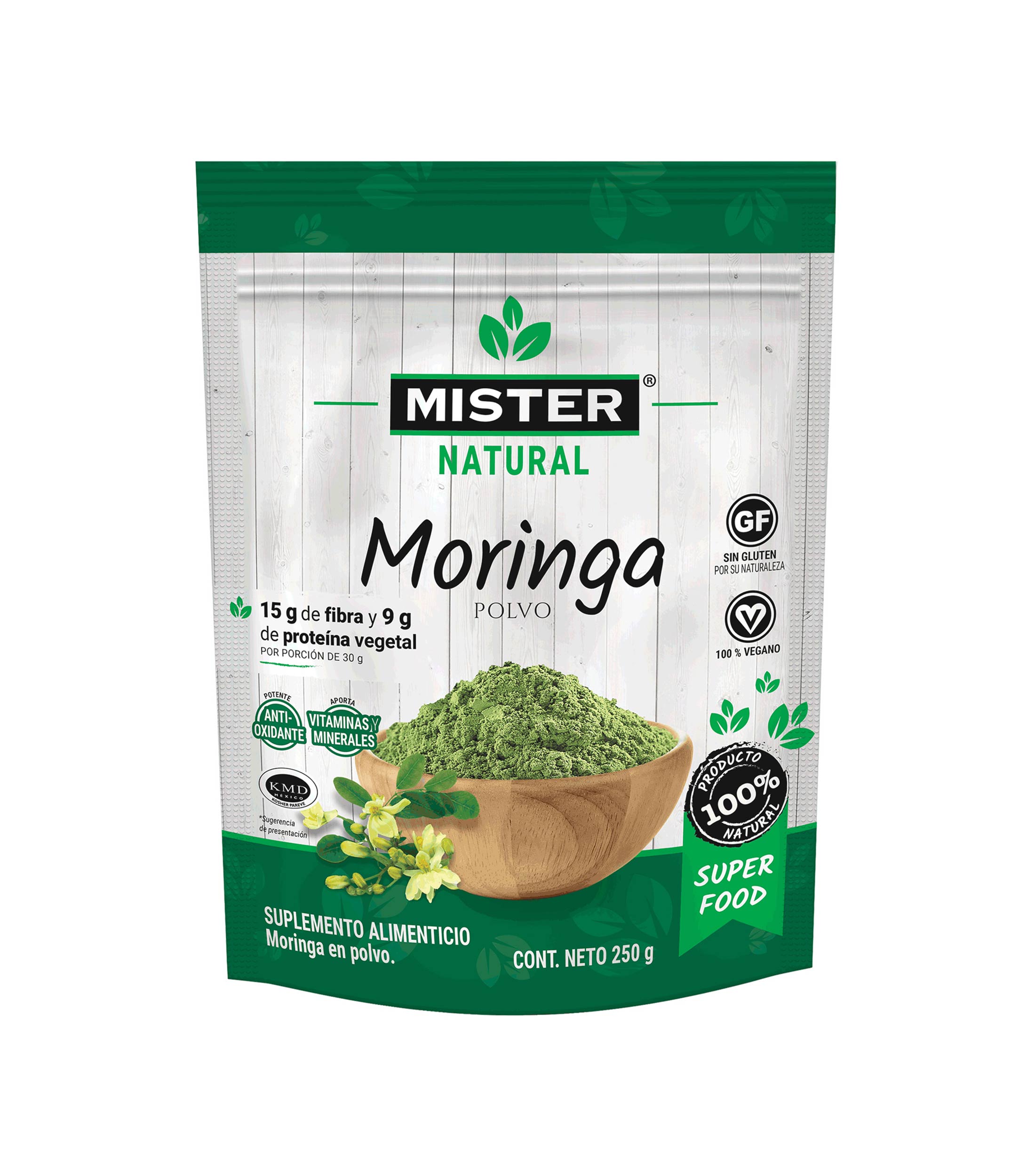 Moringa en polvo, 250 g