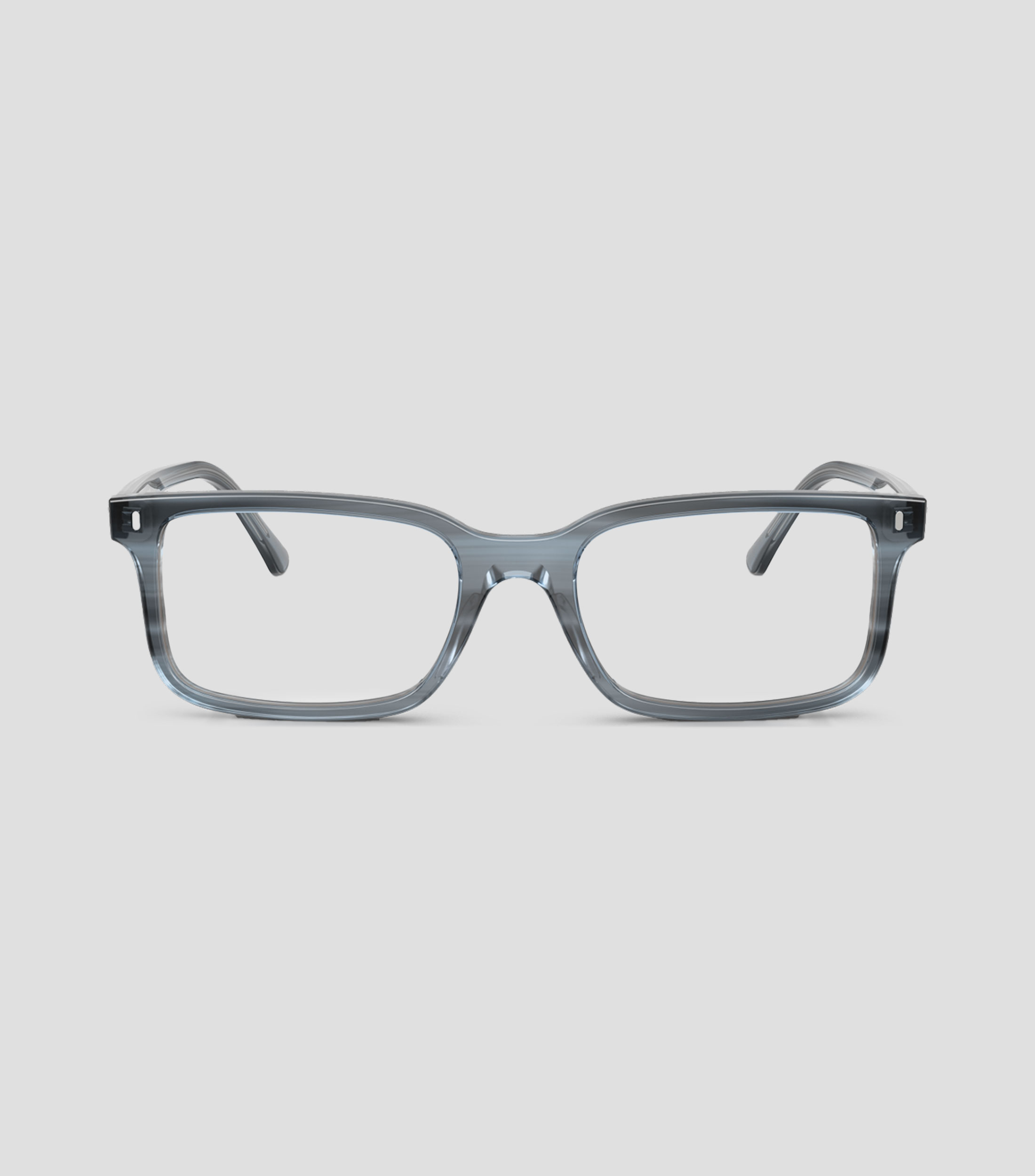 Lentes Oftálmicos cuadrados Azul Unisex