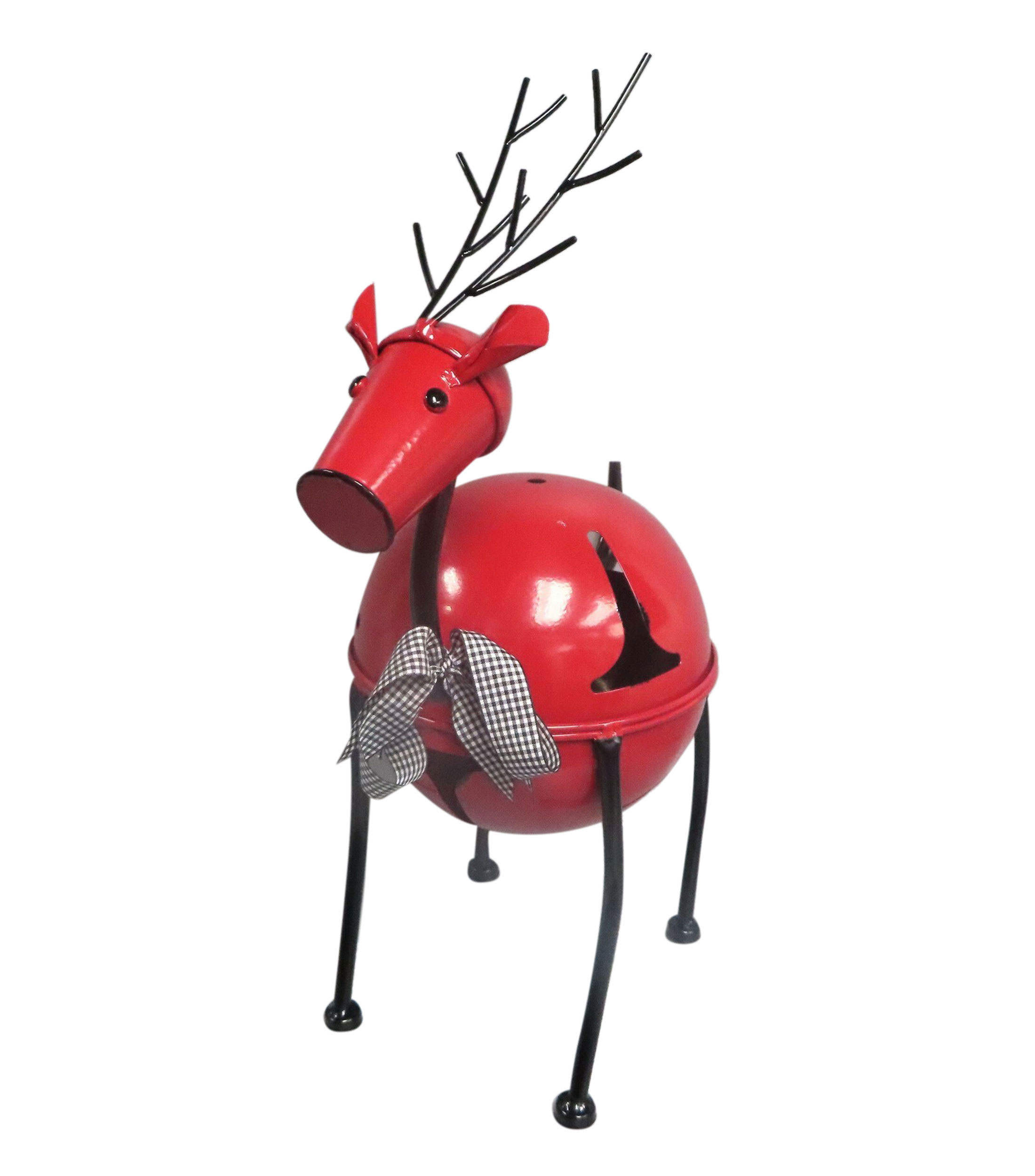Home Creative Figura decorativa Reno en metal - El Palacio de Hierro
